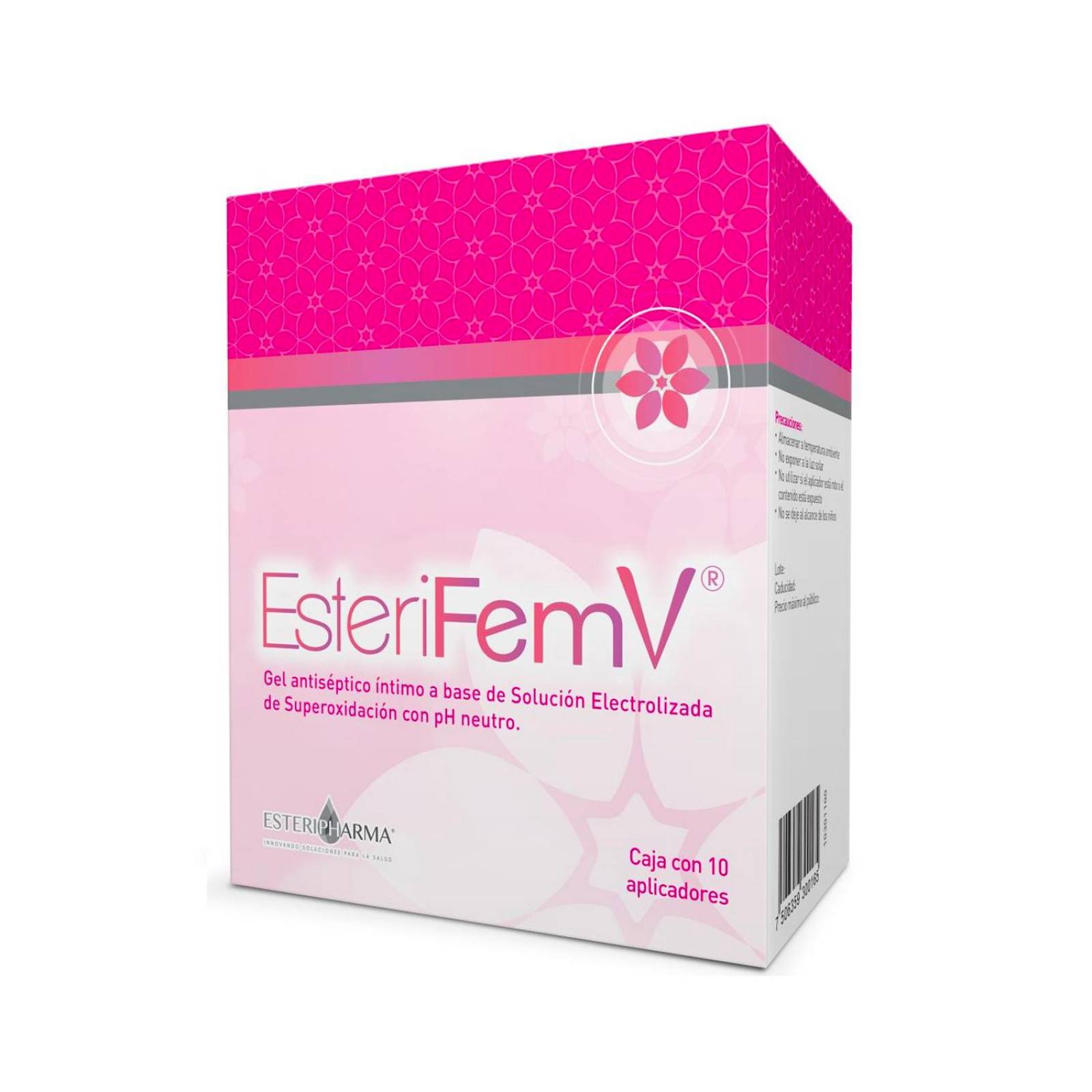 Gel Íntimo Esterifem V 10 Aplicadores 