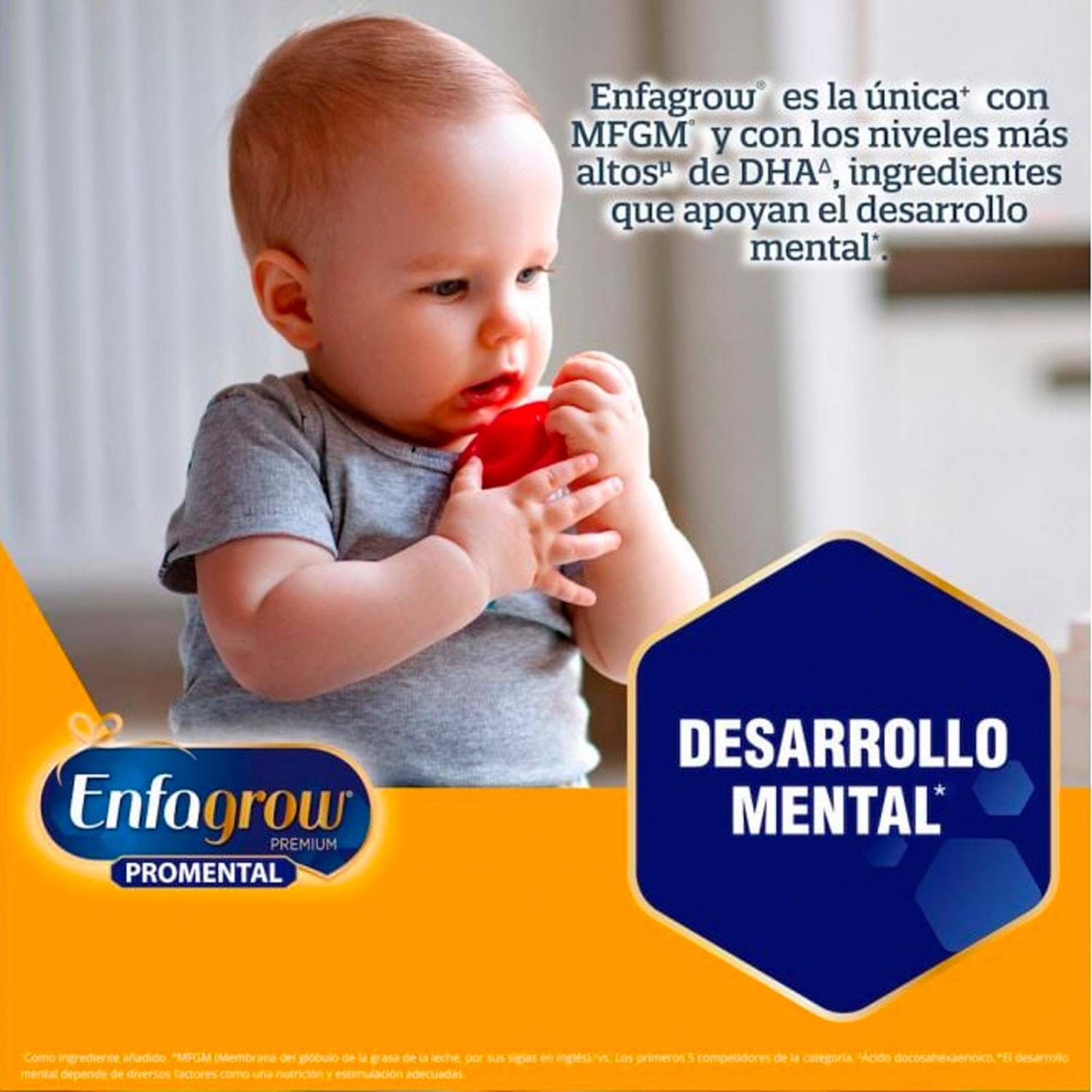 Fórmula Infantil Enfagrow Promental etapa 3 375 gr 