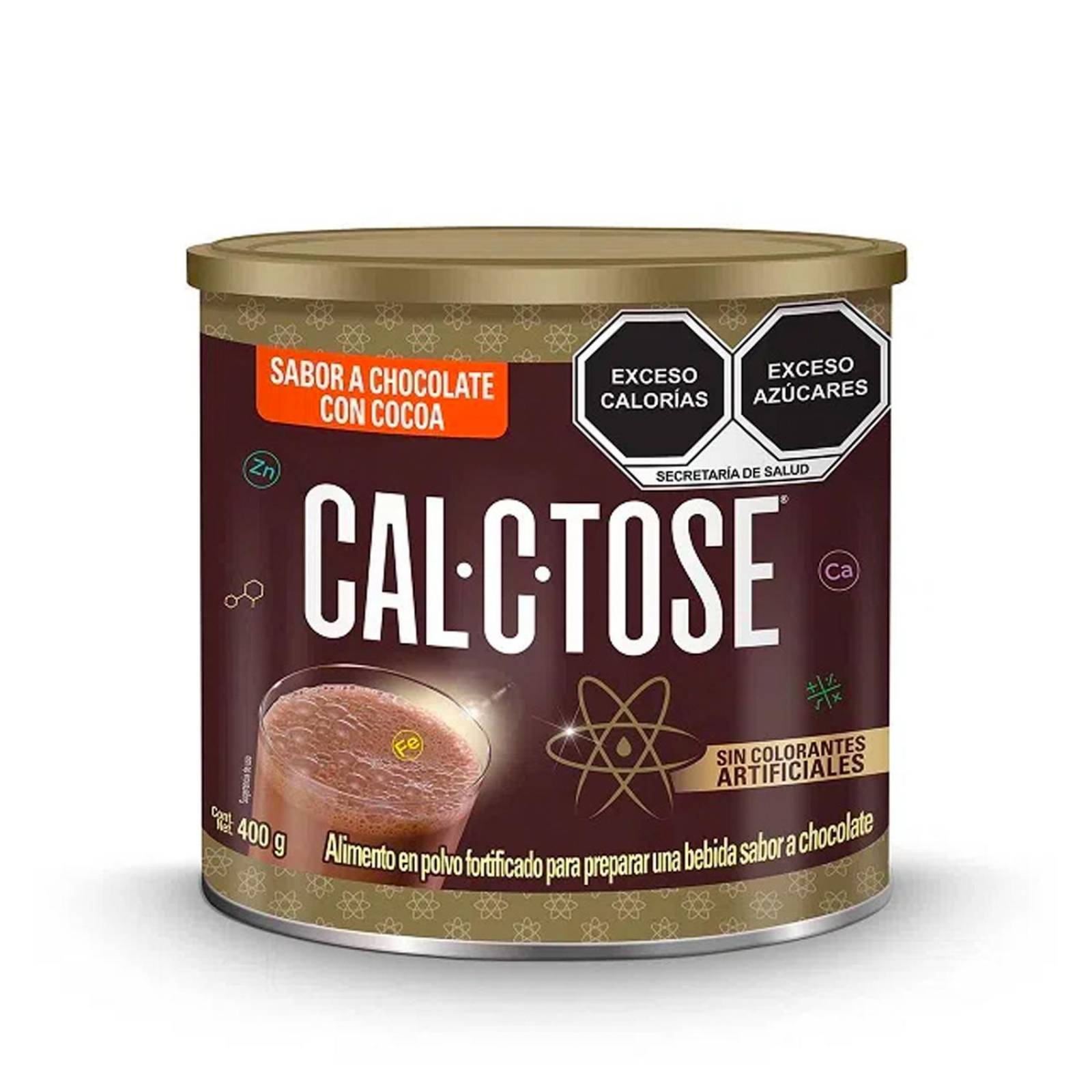 Chocolate en Polvo Cal-C-Tose 400 gr 