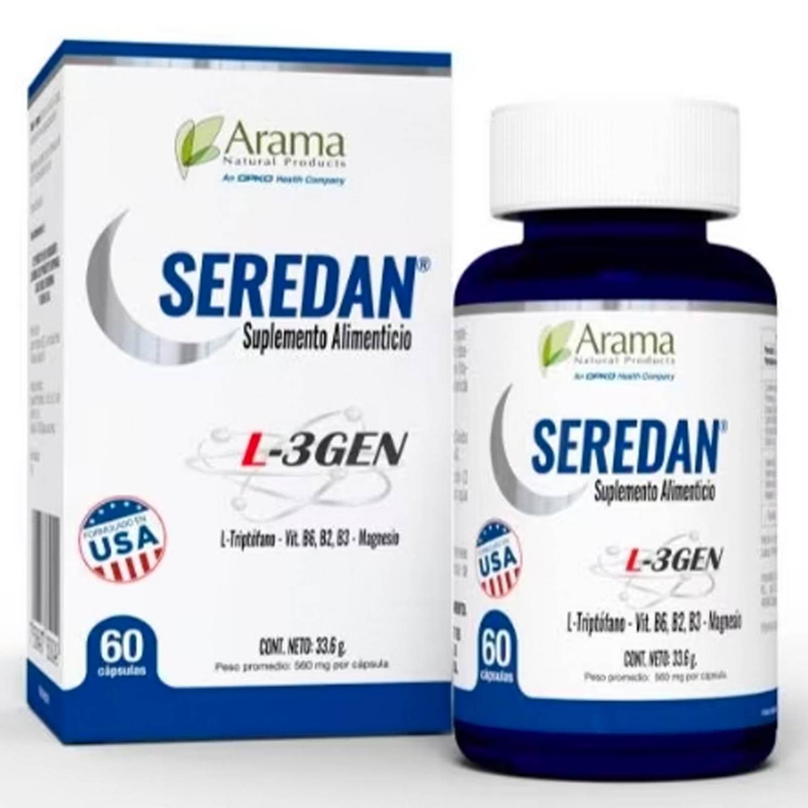 Multivitamínico Seredan 60 Cápsulas 