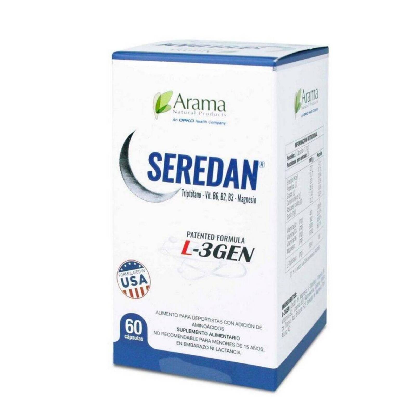 Multivitamínico Seredan 60 Cápsulas 