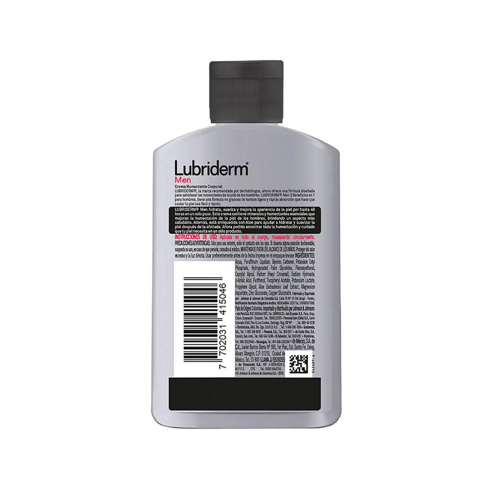 Crema Corporal Lubriderm Men 120 ml 