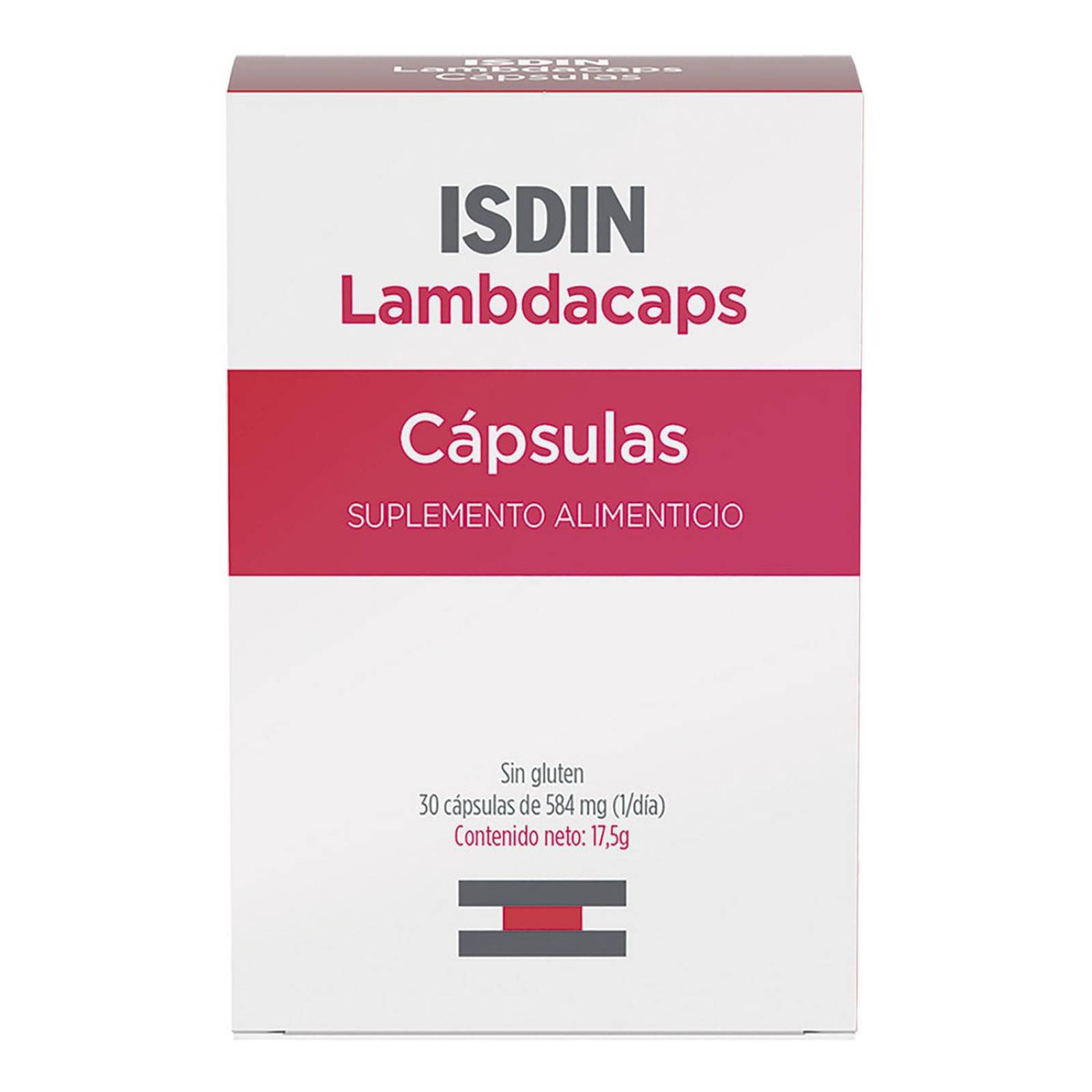 Suplemento Alimenticio Isdin Lambdacaps 30 Cápsulas