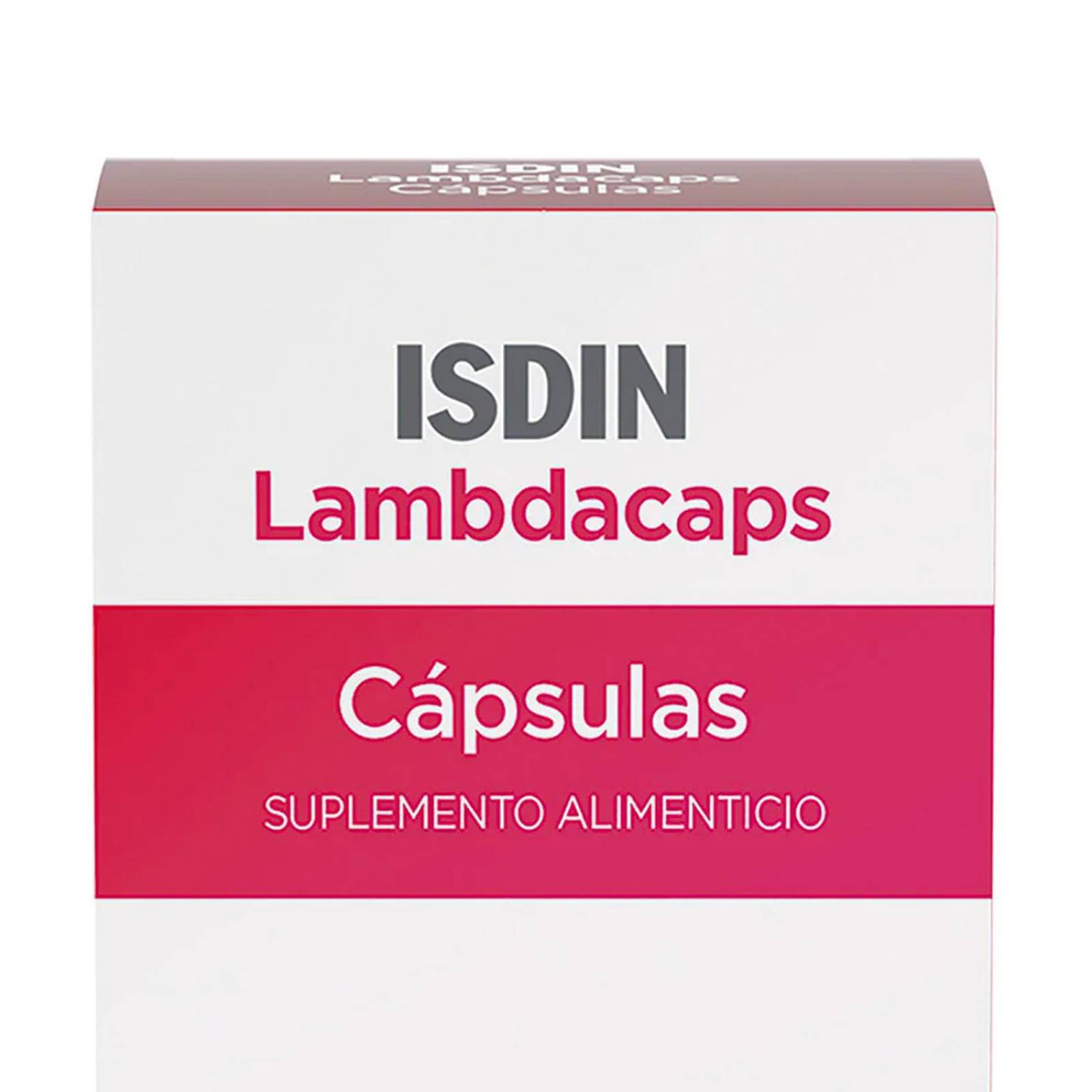 Suplemento Alimenticio Isdin Lambdacaps 30 Cápsulas