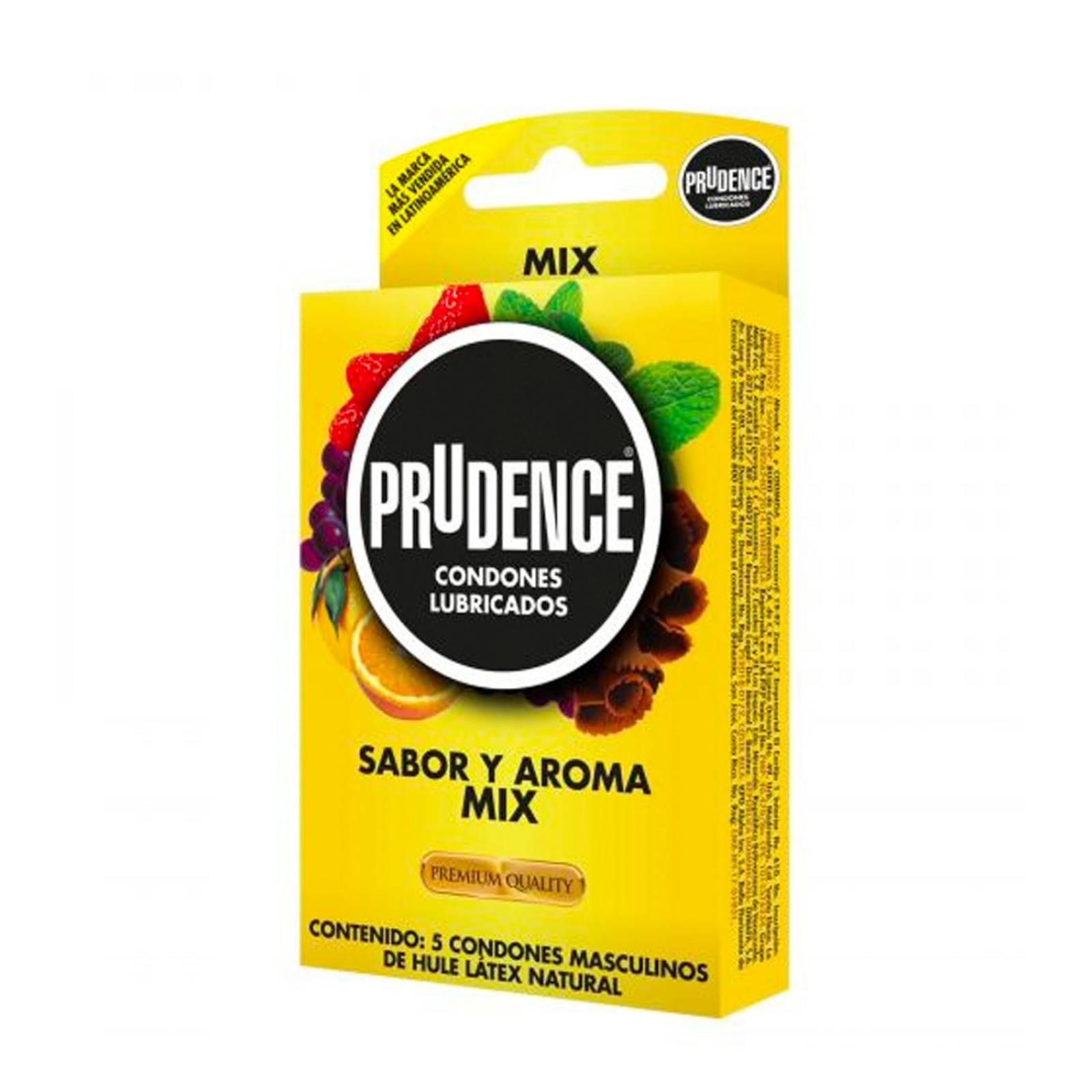 Preservativos Prudence Mix 5 piezas 