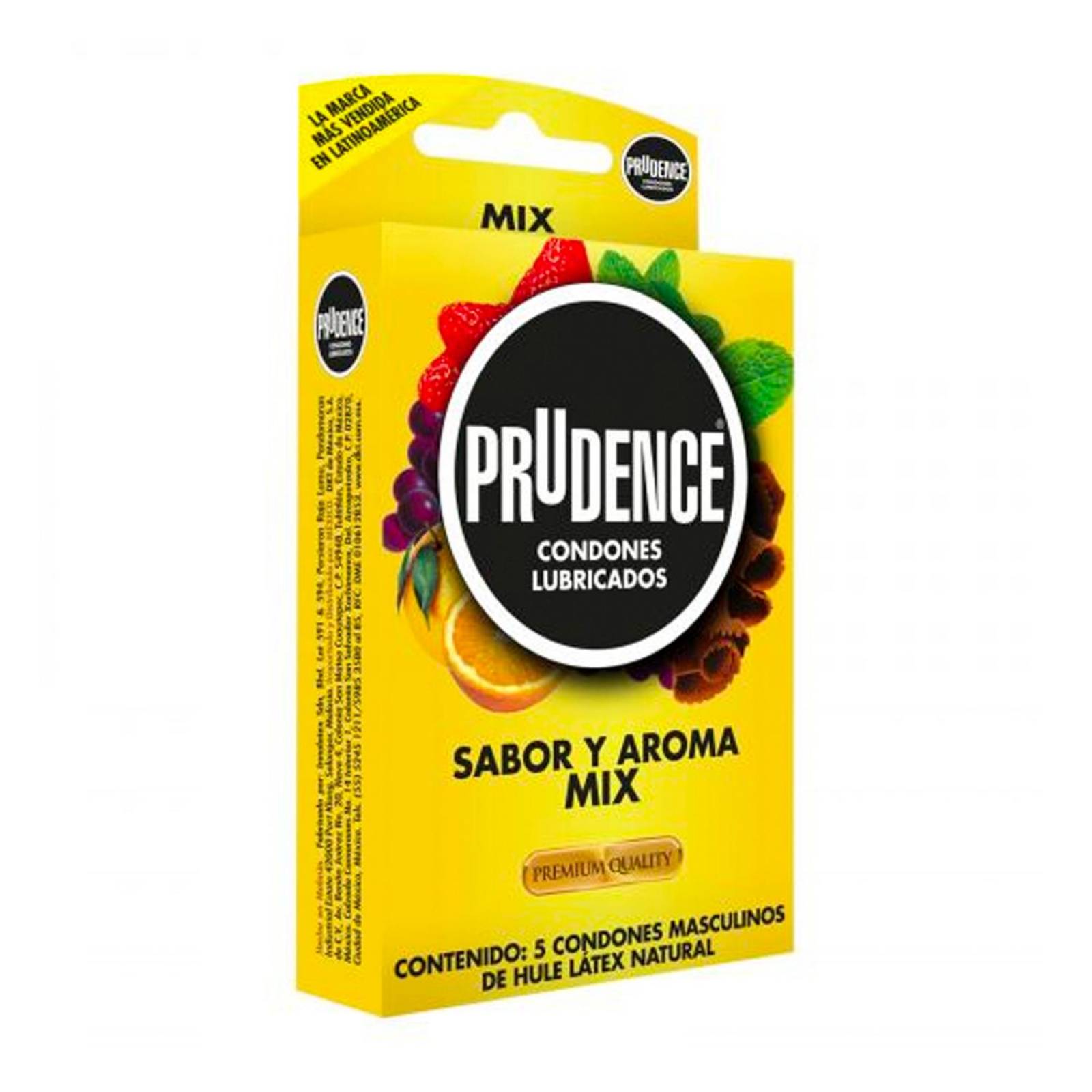 Preservativos Prudence Mix 5 piezas 