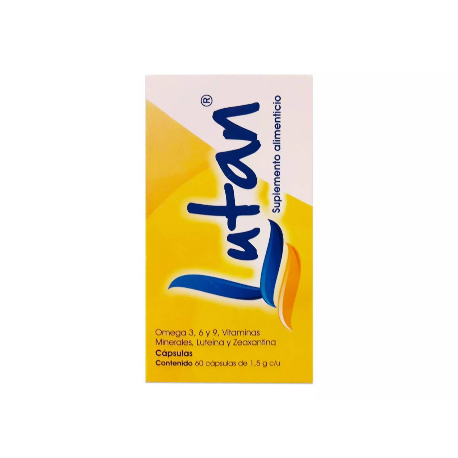 Suplemento Alimenticio Lutan 60 Cápsulas 