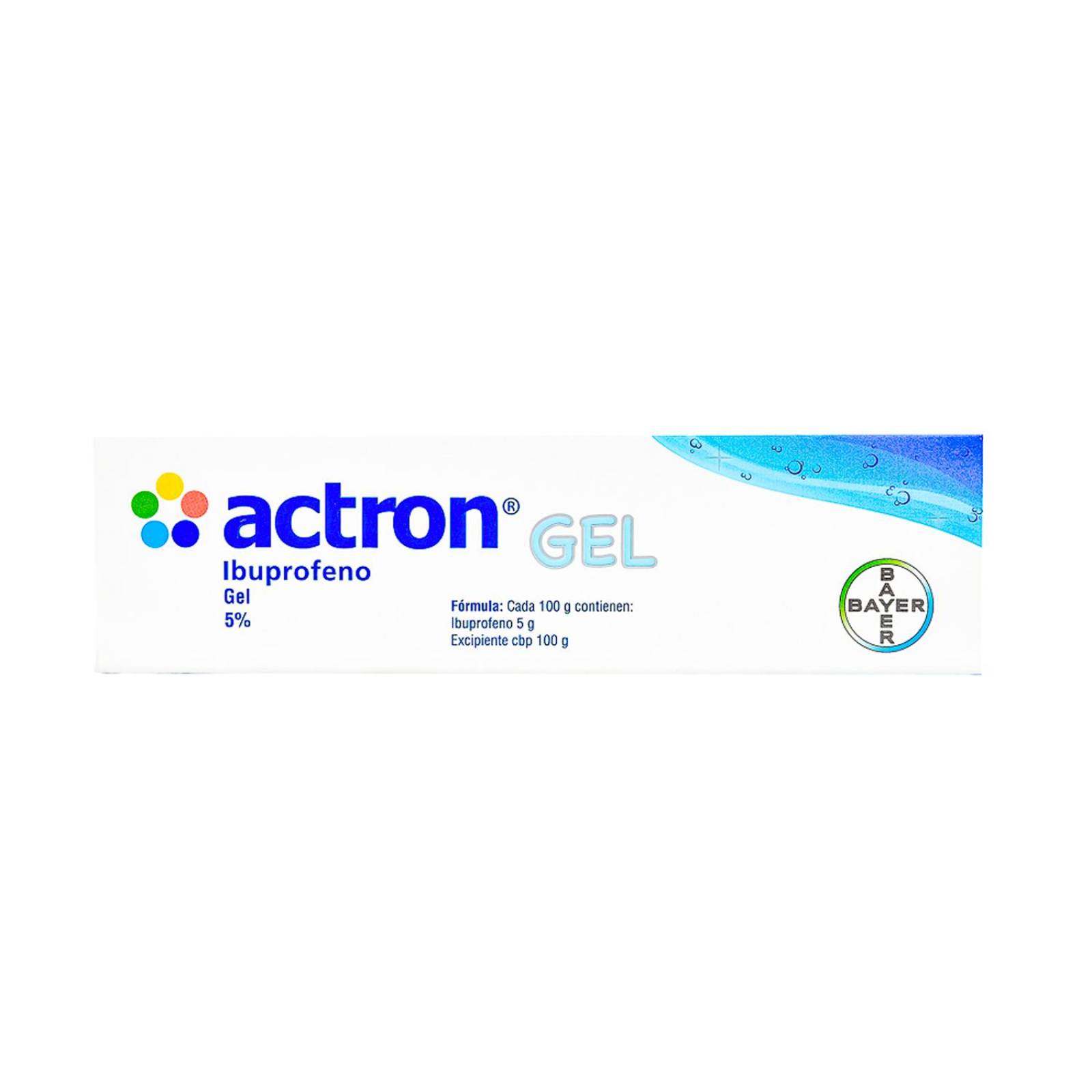 Gel Actron Ibuprofeno 5% 50 gr