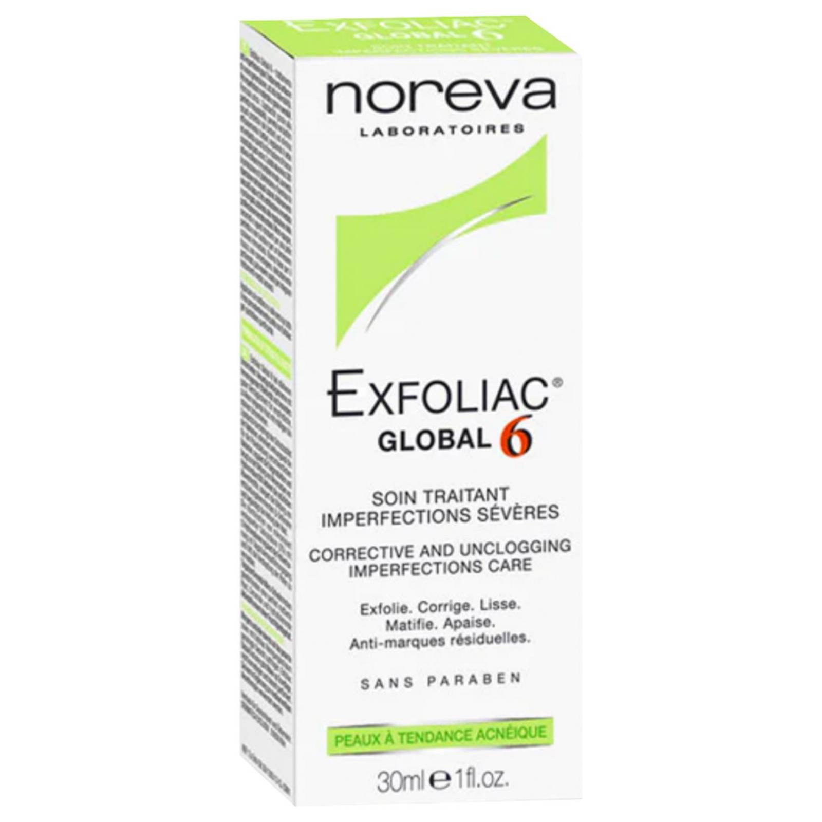 Crema Noreva Exfoliac Global 6 30 ml 