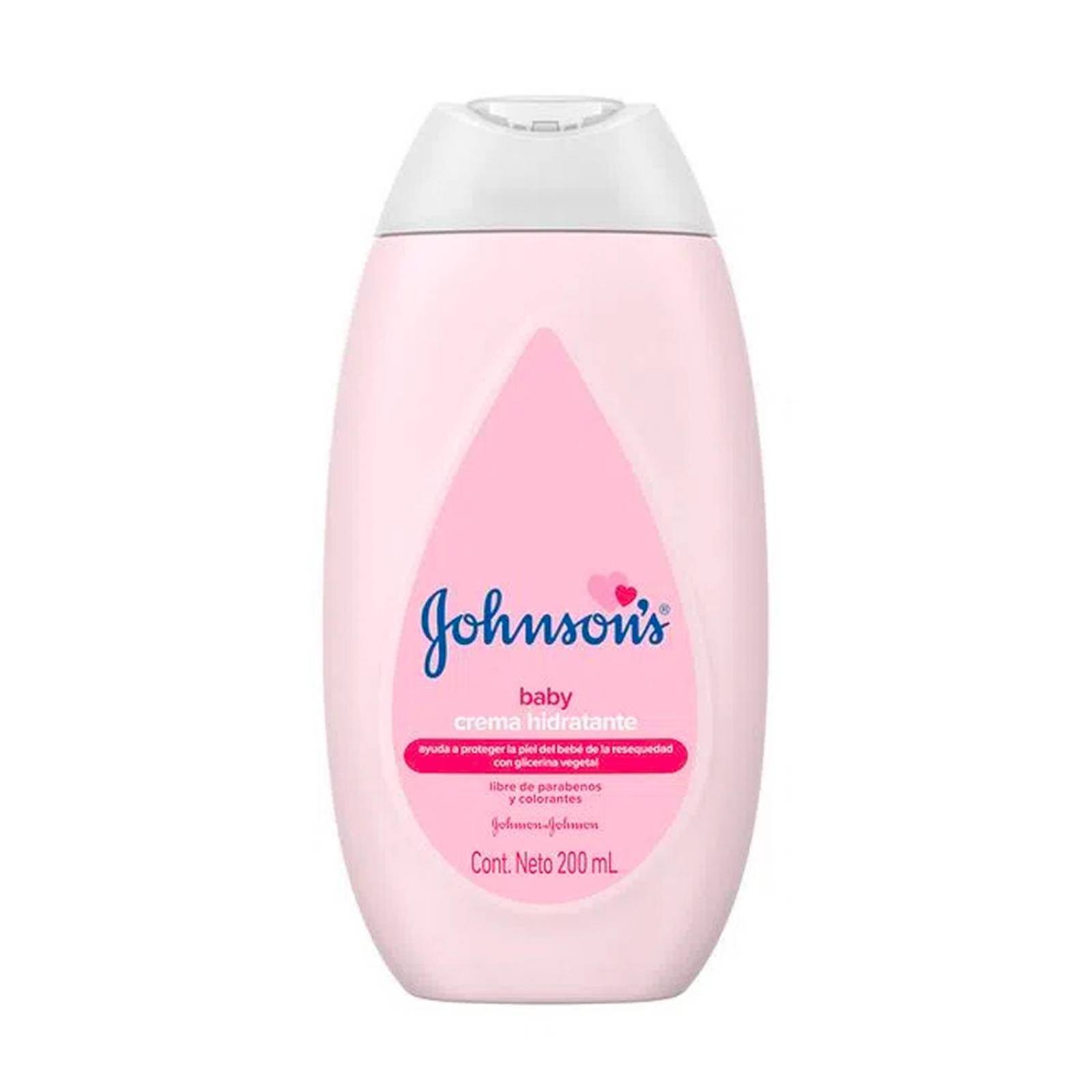 Crema Hidratante Johnsons Baby Regular 200 ml 