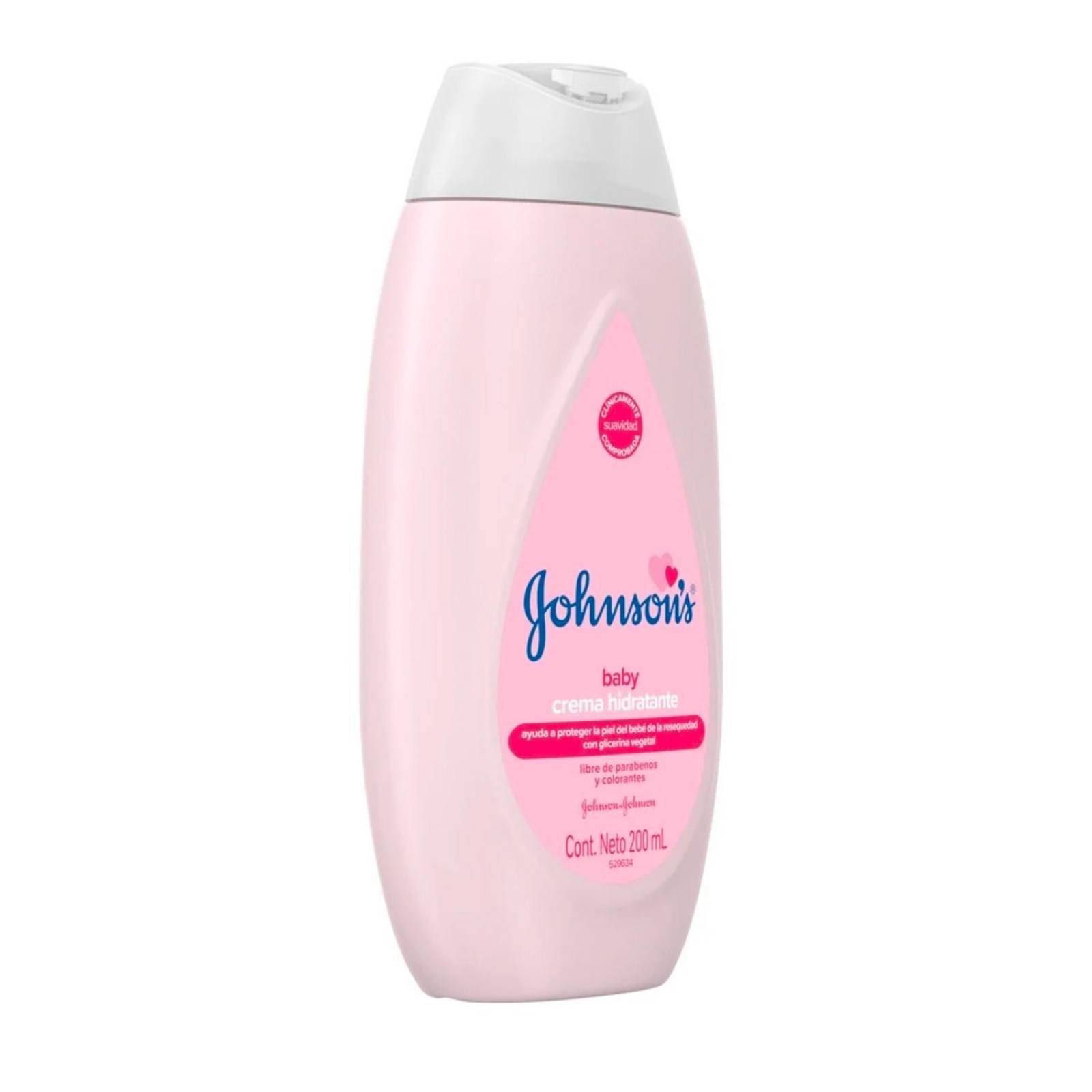Crema Hidratante Johnsons Baby Regular 200 ml 