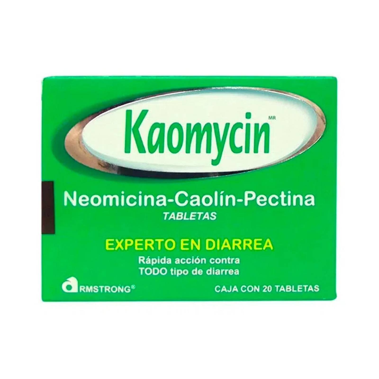 Antidiarreico Kaomycin 20 tabletas 