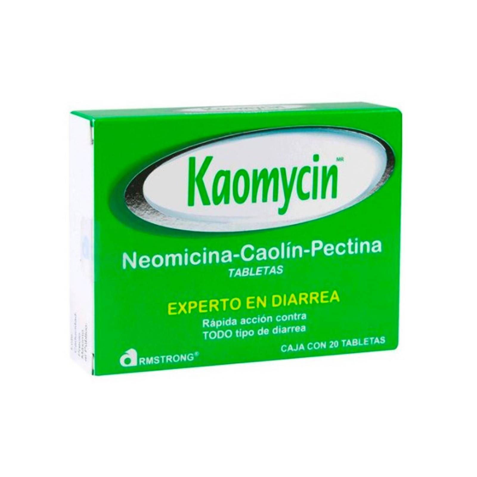 Antidiarreico Kaomycin 20 tabletas 