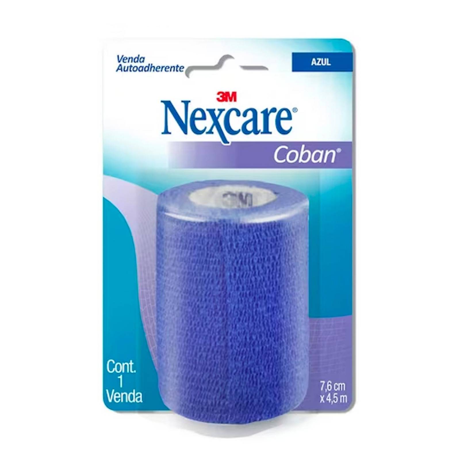 Venda Autoadherente Nexcare Coban Azul 1 pieza 