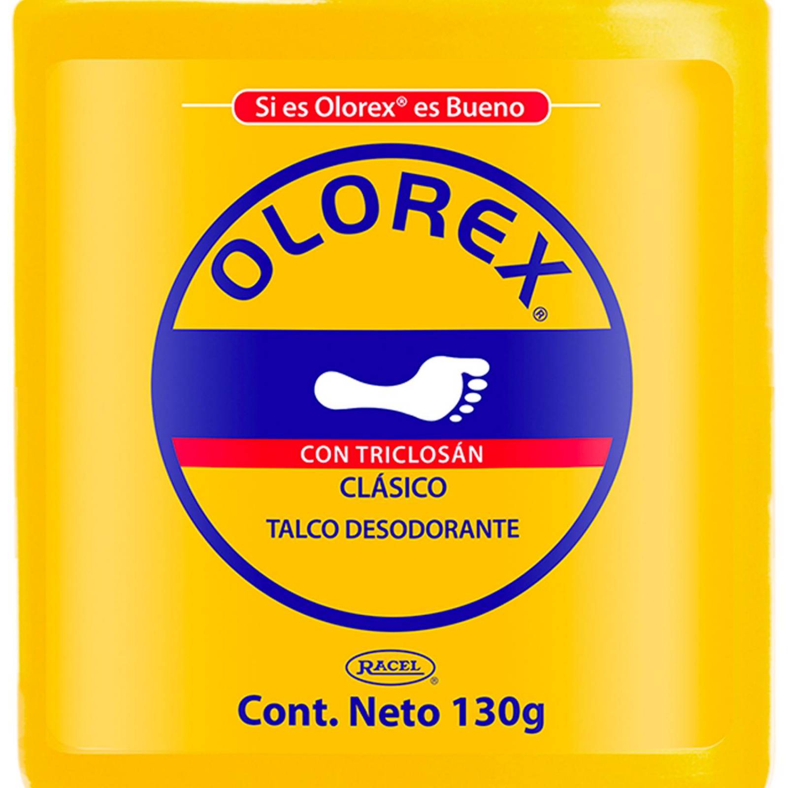 Talco Desodorante Olorex Original 130 gr 