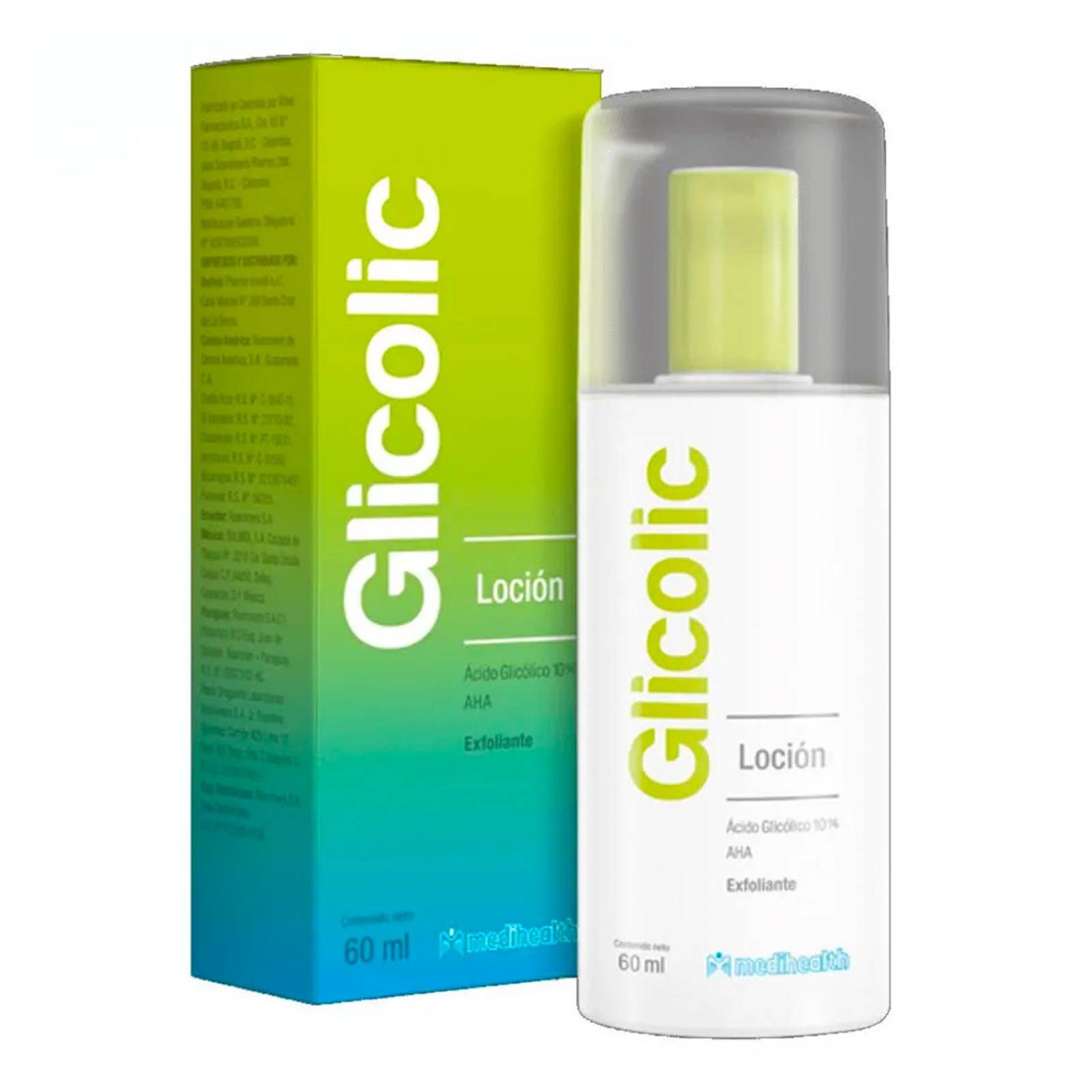 Loción Glicolic Exfoliante 60 ml 