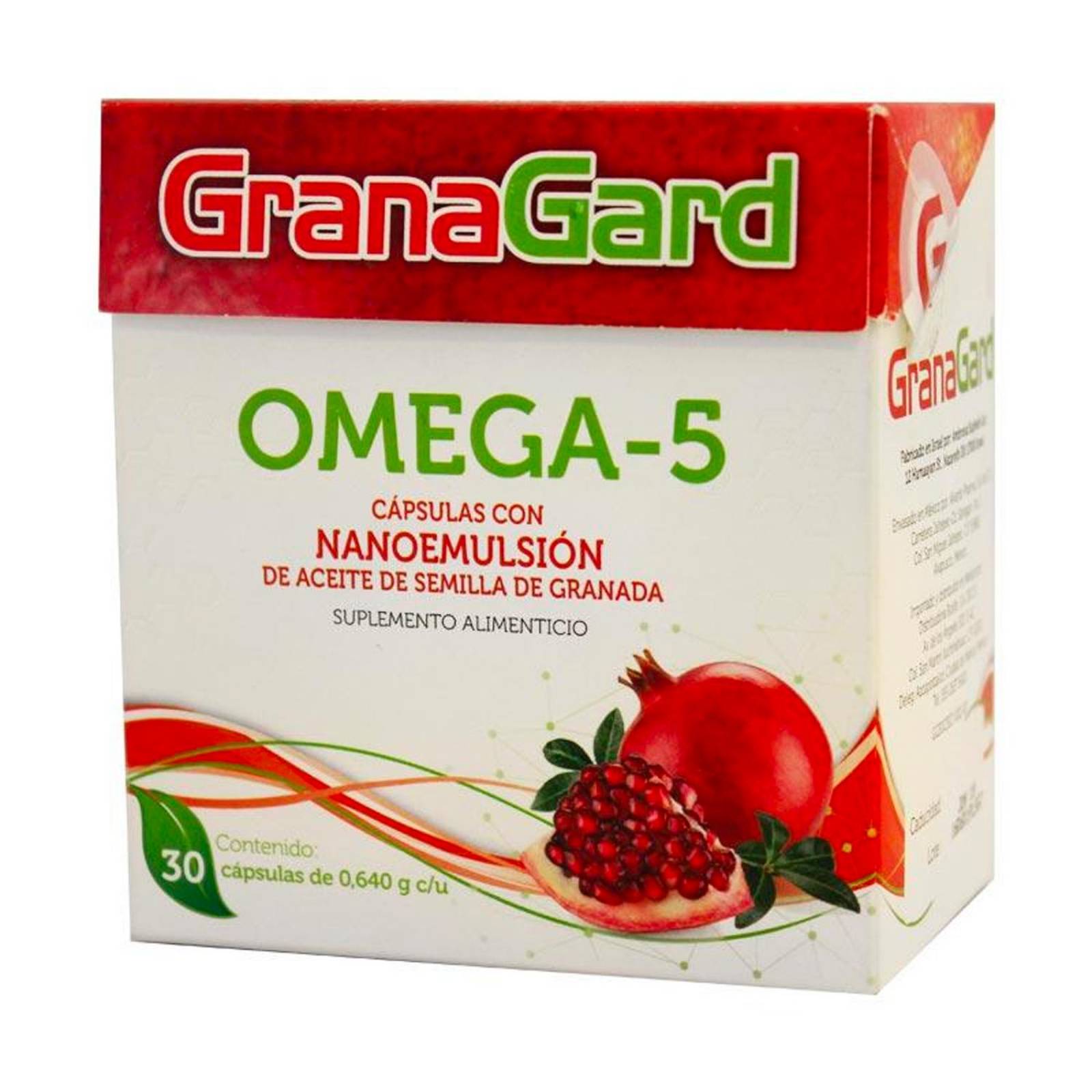 Suplemento Alimenticio GranaGard Omega 5 30 Cápsulas