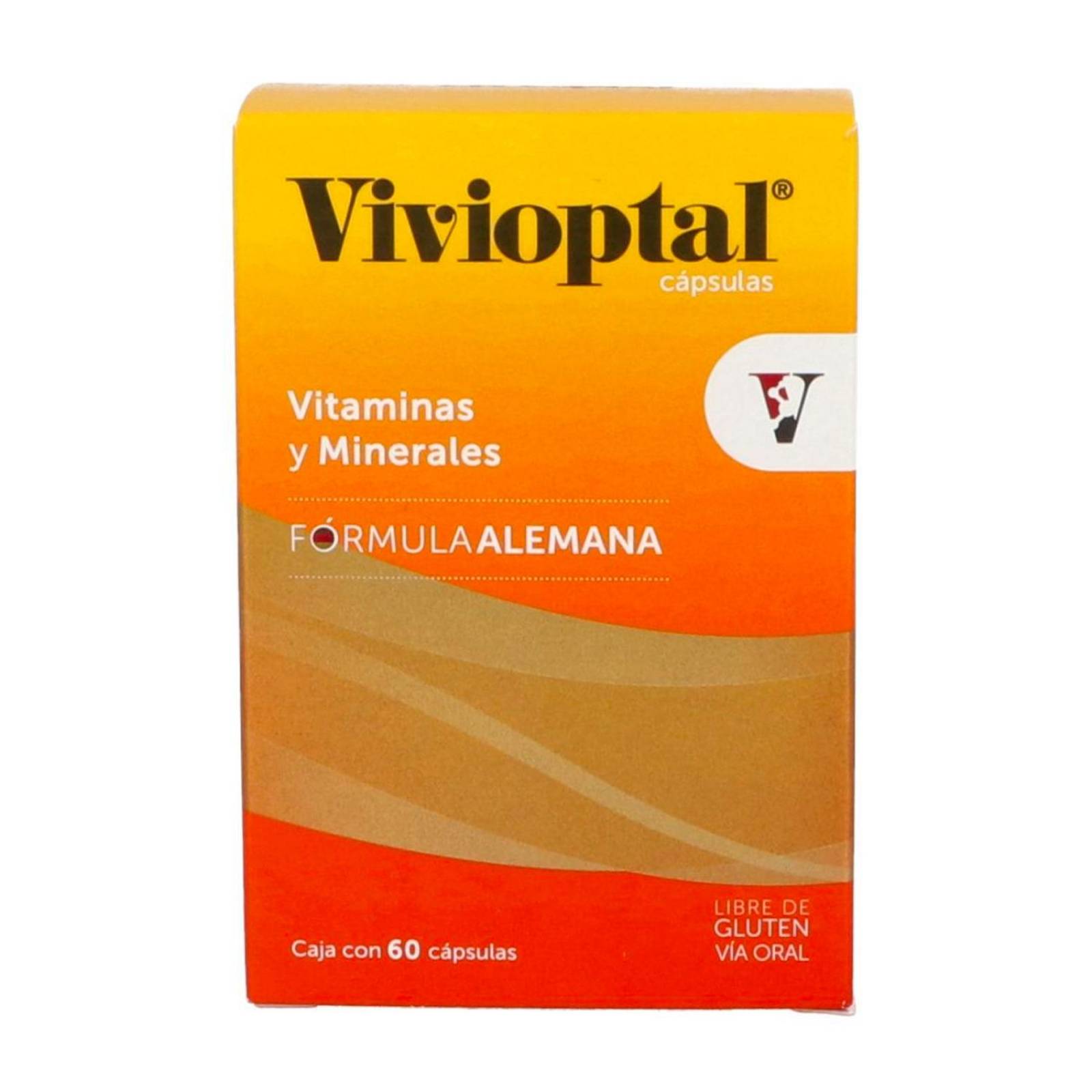 Suplemento Alimenticio Vivioptal 60 Cápsulas 