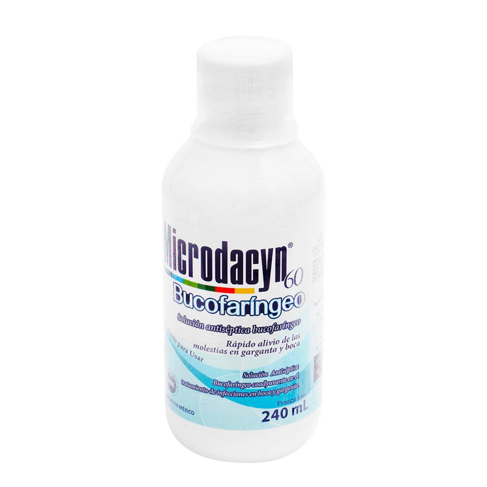 Solución Antiséptica Microdacyn Bucofaríngeo 240 ml