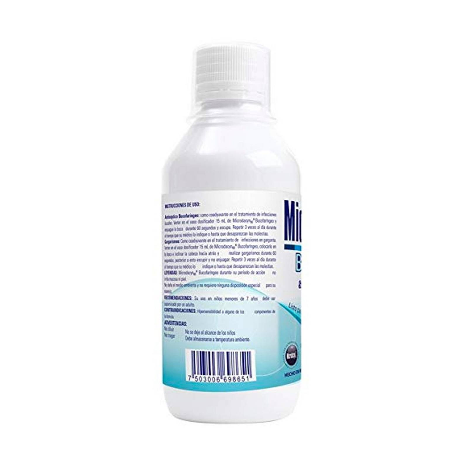 Solución Antiséptica Microdacyn Bucofaríngeo 240 ml