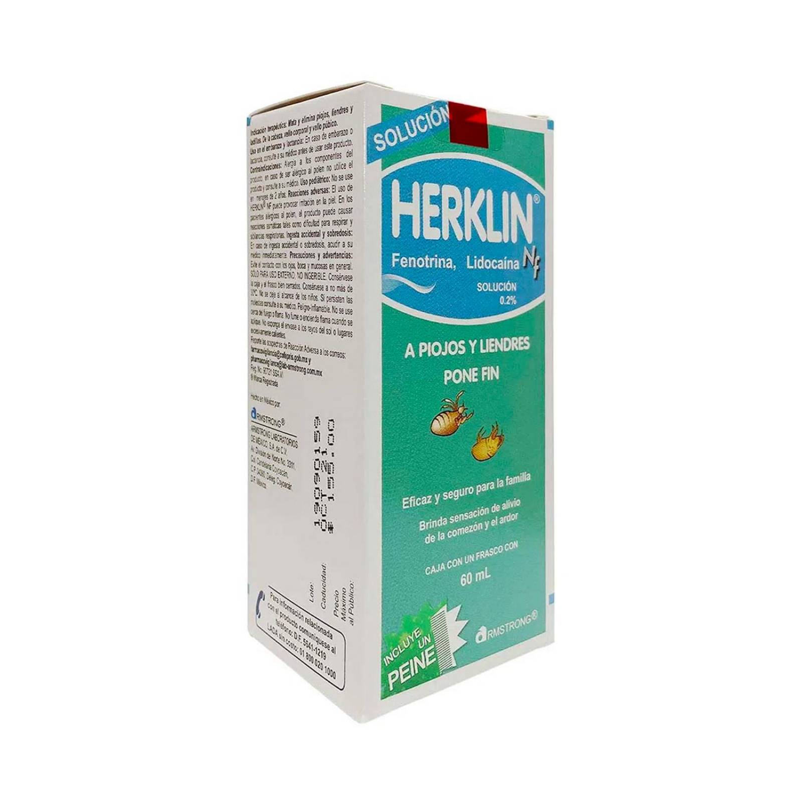 Solución Herklin Clásico-Duo 60 ml 