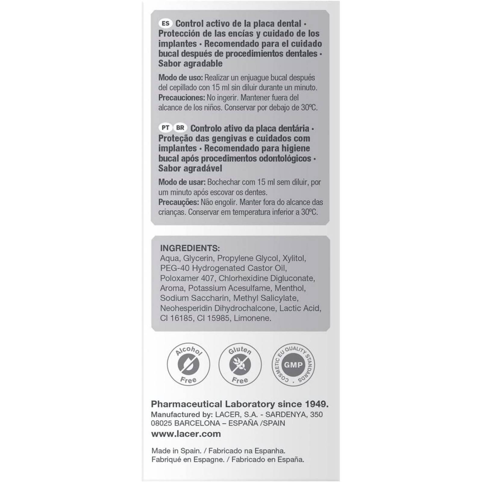 Enjuague Bucal Perioxidin Clorexidina 0.12% 200 ml 