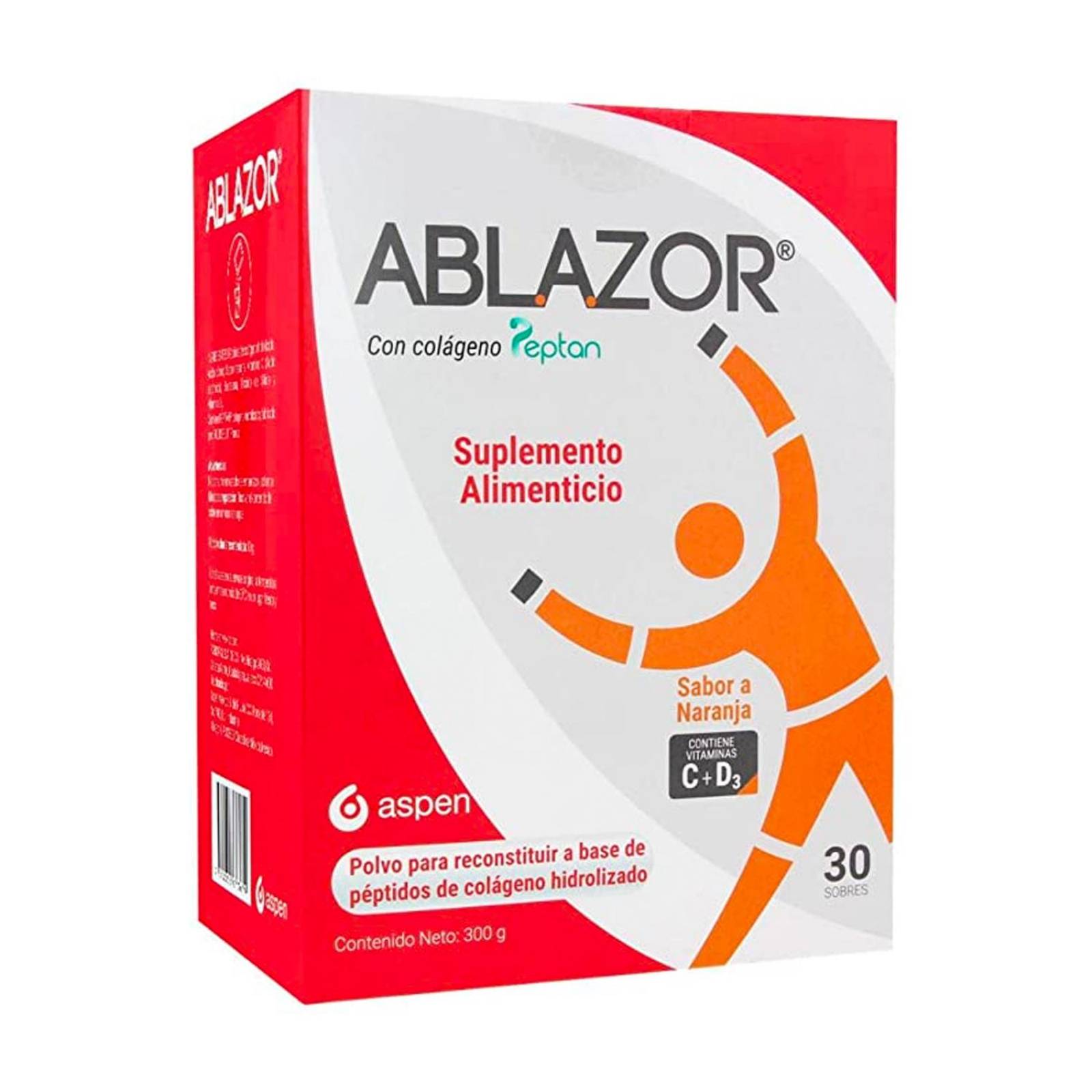 Suplemento Alimenticio Ablazor 30 Sobres de 10 gr