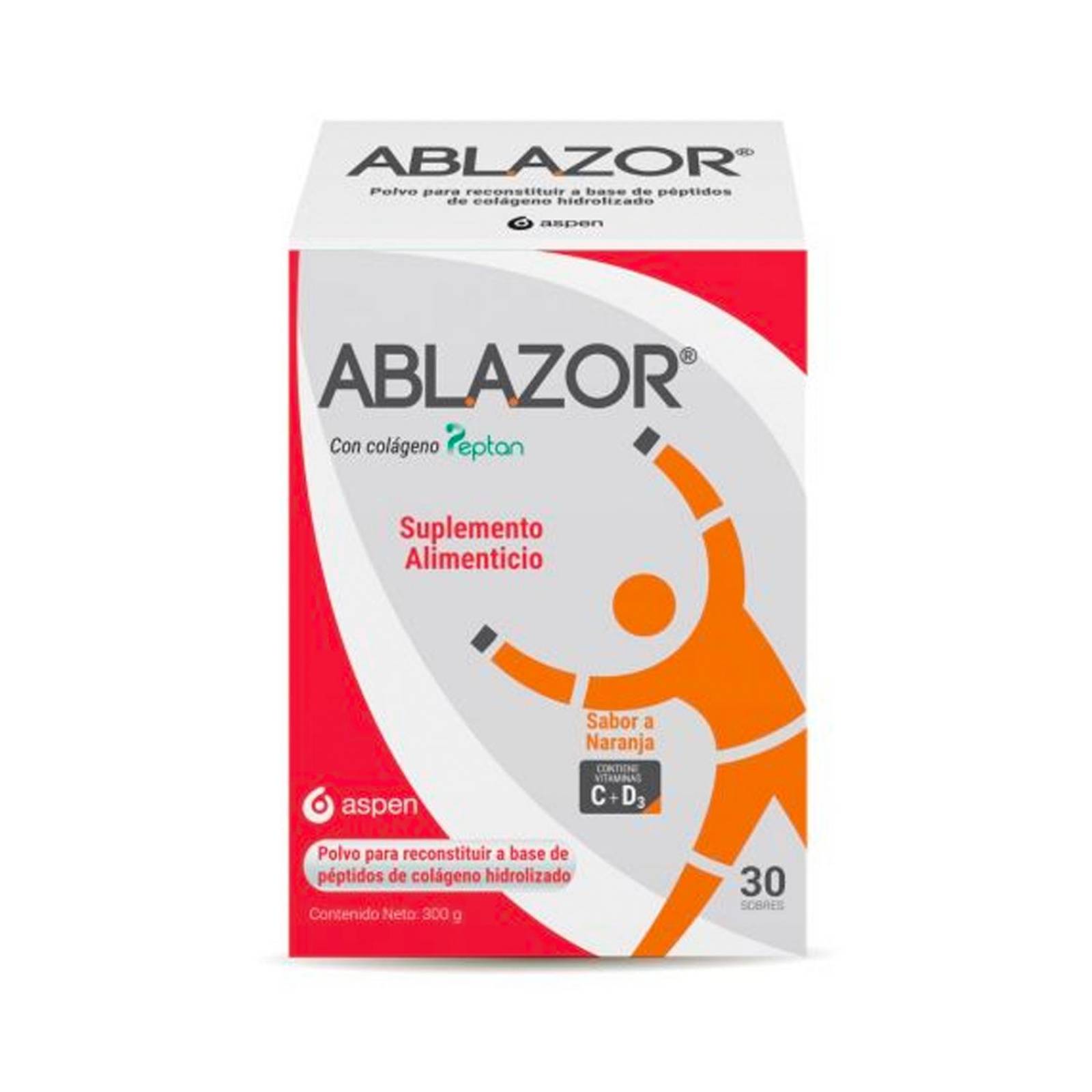 Suplemento Alimenticio Ablazor 30 Sobres de 10 gr