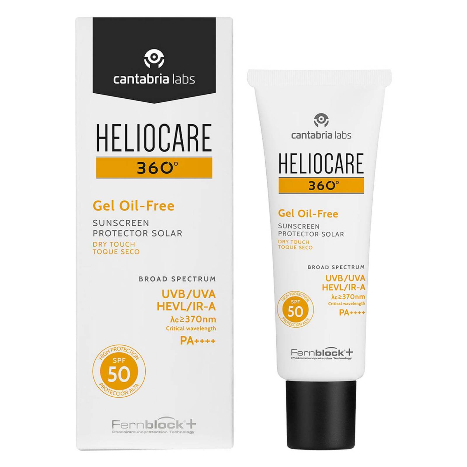 Protector Solar Heliocare 360 Oil Free 50 ml 
