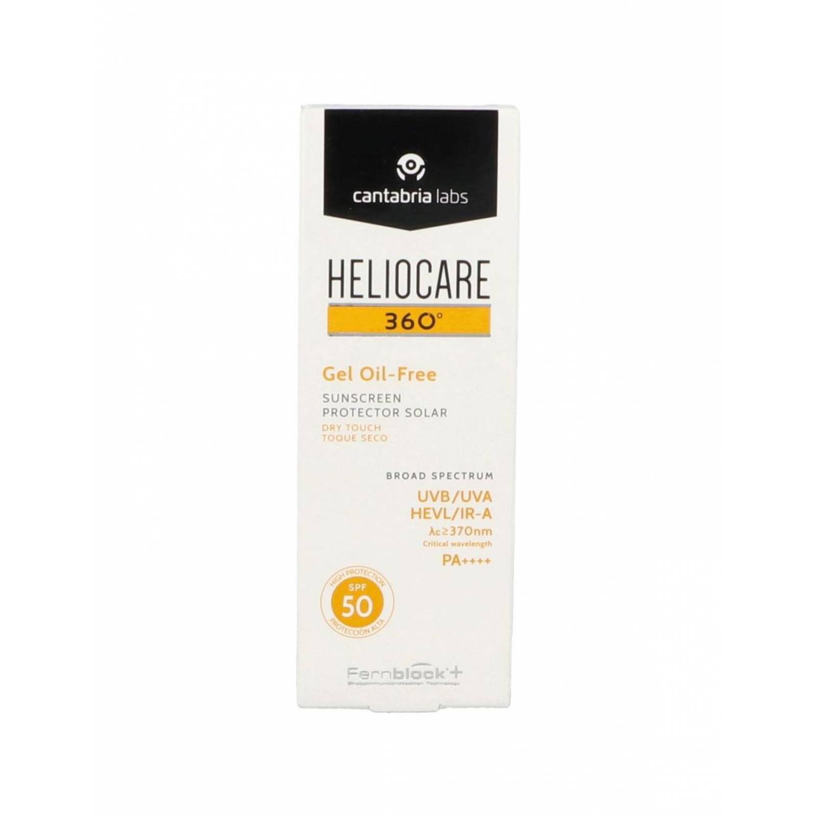 Protector Solar Heliocare 360 Oil Free 50 ml 