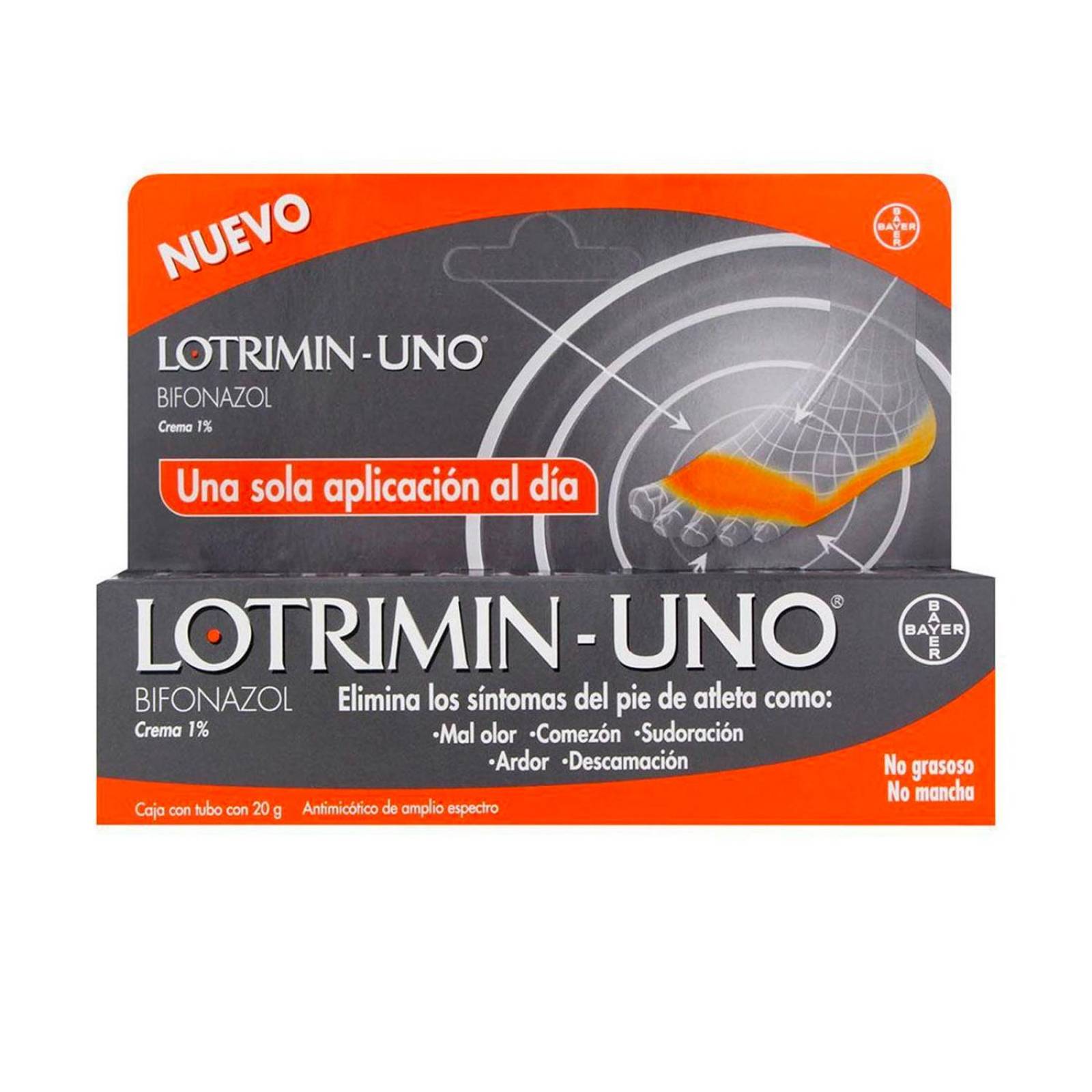 Crema Lotrimin-Uno Bifonazol 1% 20 gr