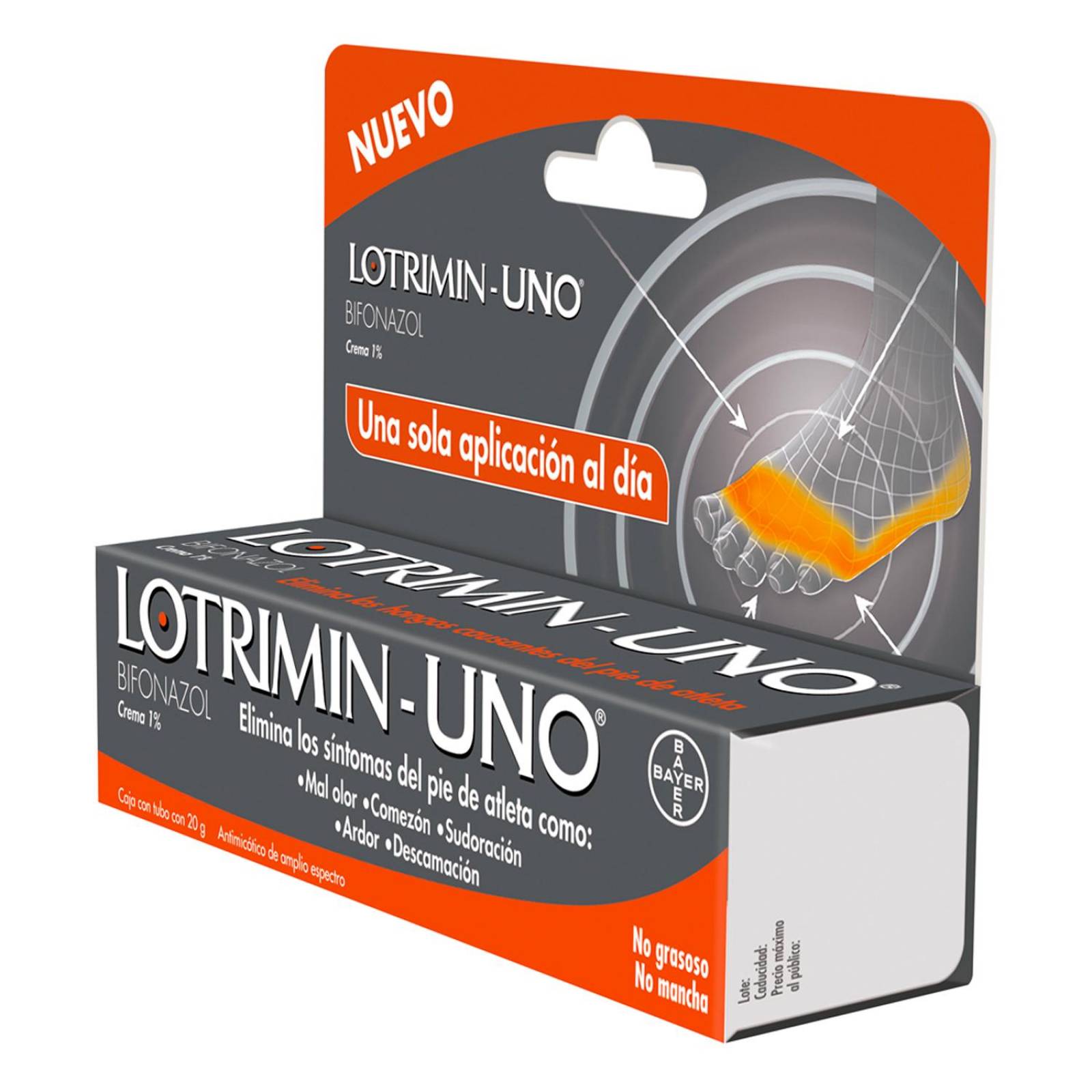 Crema Lotrimin-Uno Bifonazol 1% 20 gr