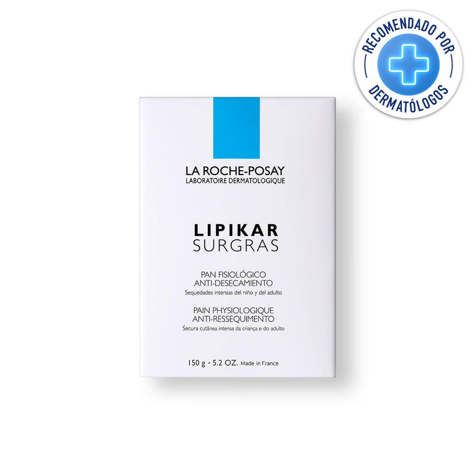 Jabón en Barra La Roche Posay Lipikar Surgras 150 gr 