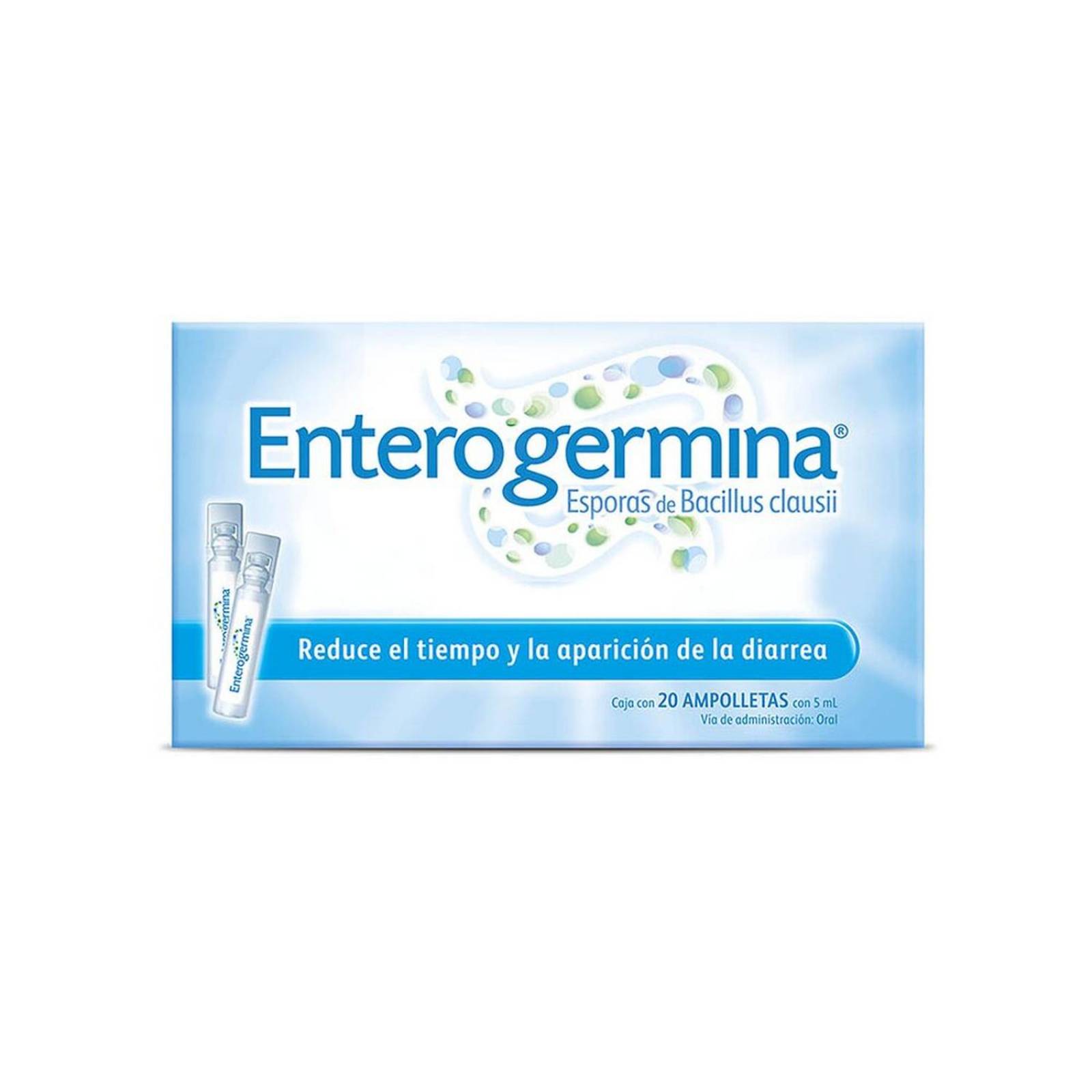 Probioticos Enterogermina Suspensión 20 Ampolletas de 5 ml