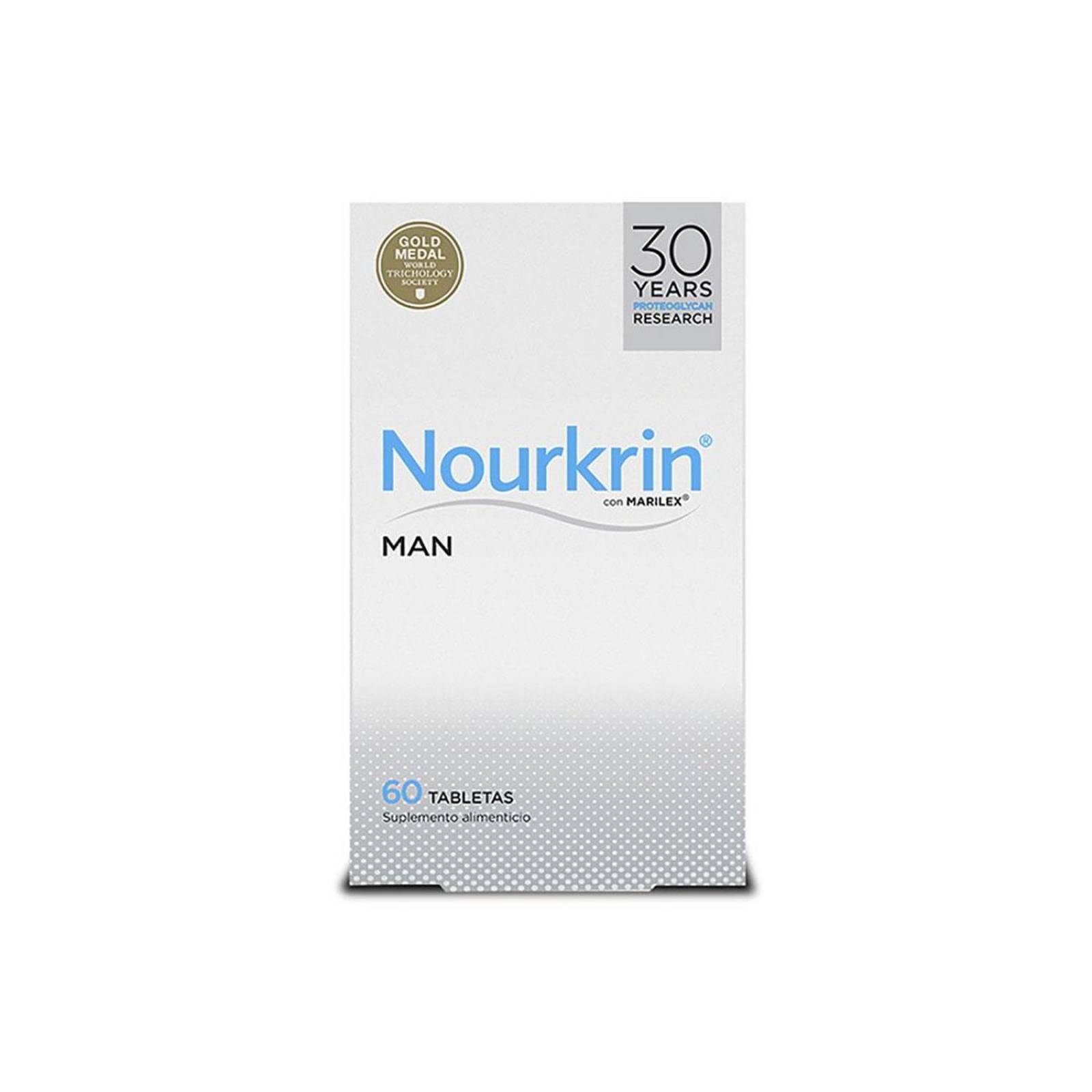 Suplemento Alimenticio Nourkrin Man 60 Tabletas de 600 mg