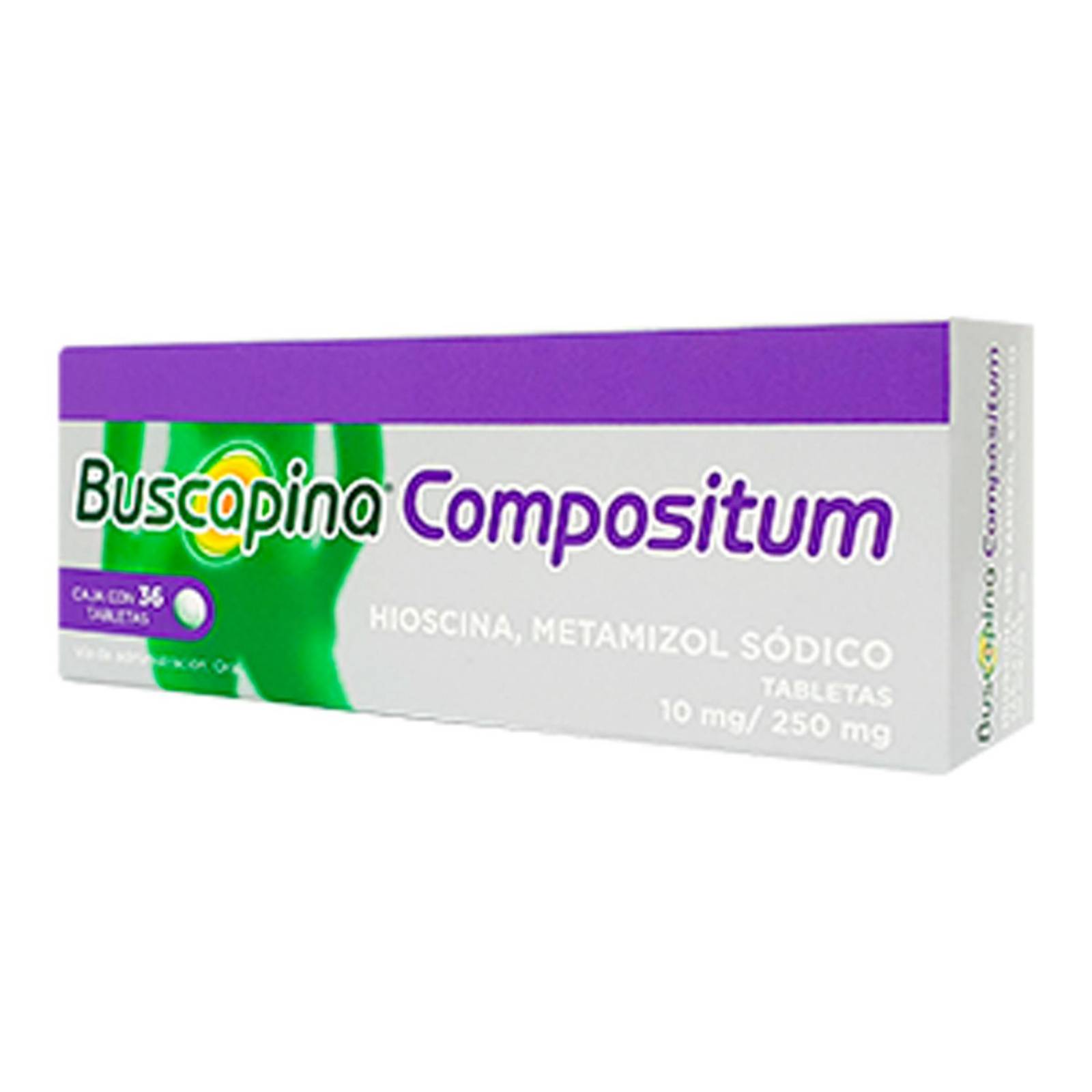 Tabletas Buscapina Compositum 36 piezas