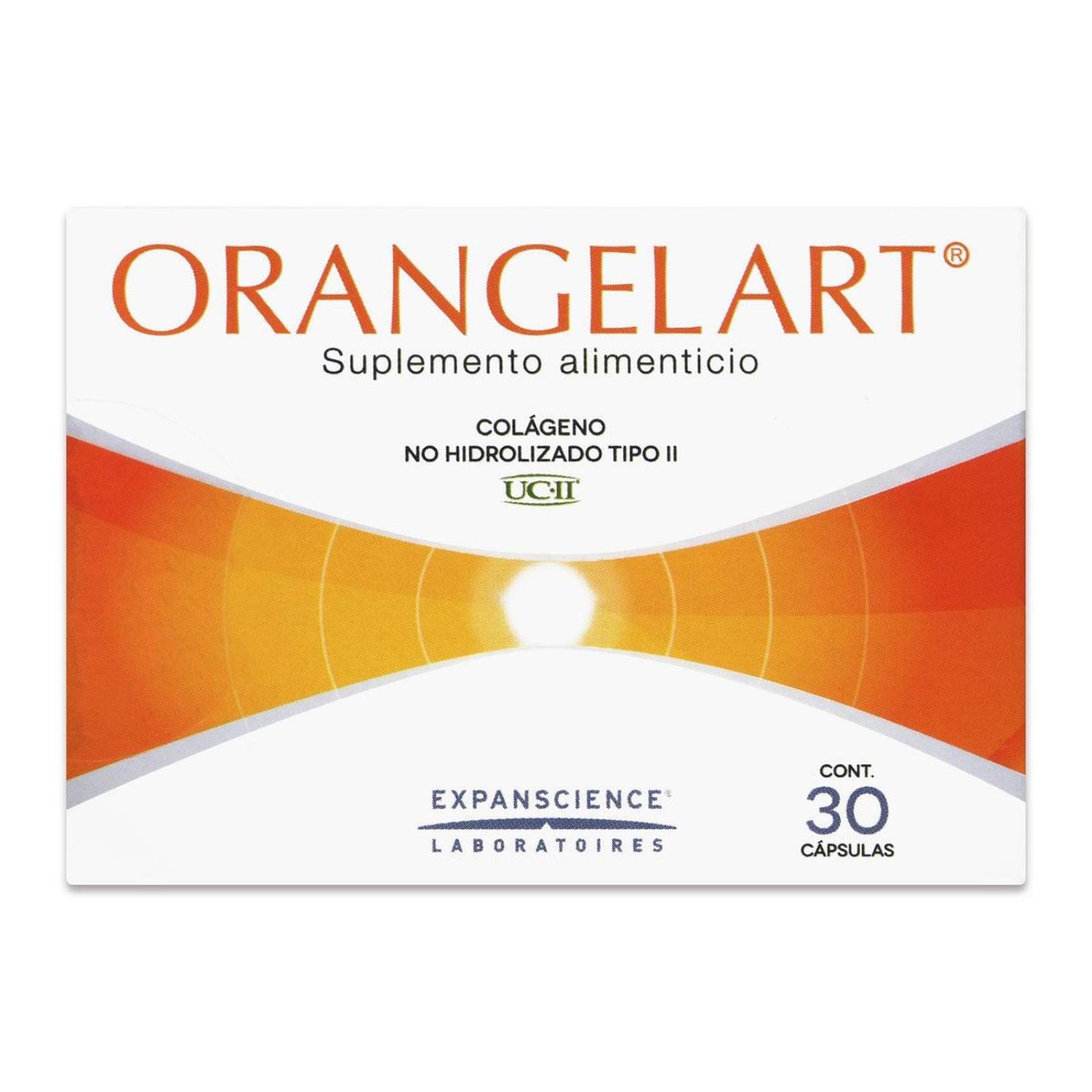 Suplemento Alimenticio Orangel Art 30 Cápsulas de 200 mg 