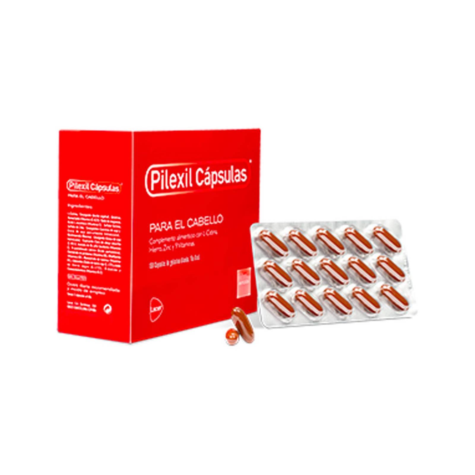 Suplemento Alimenticio Pilexil Cápsulas 100 piezas