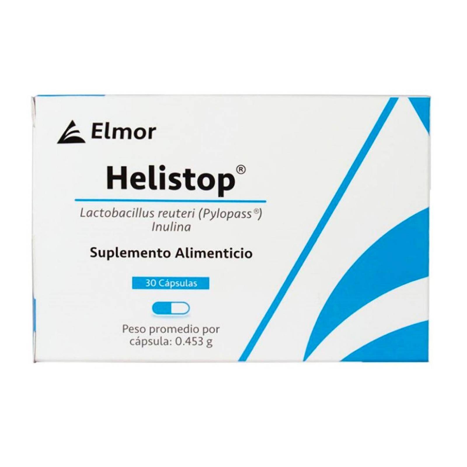 Suplemento Alimenticio Helistop Probióticos 30 Cápsulas 