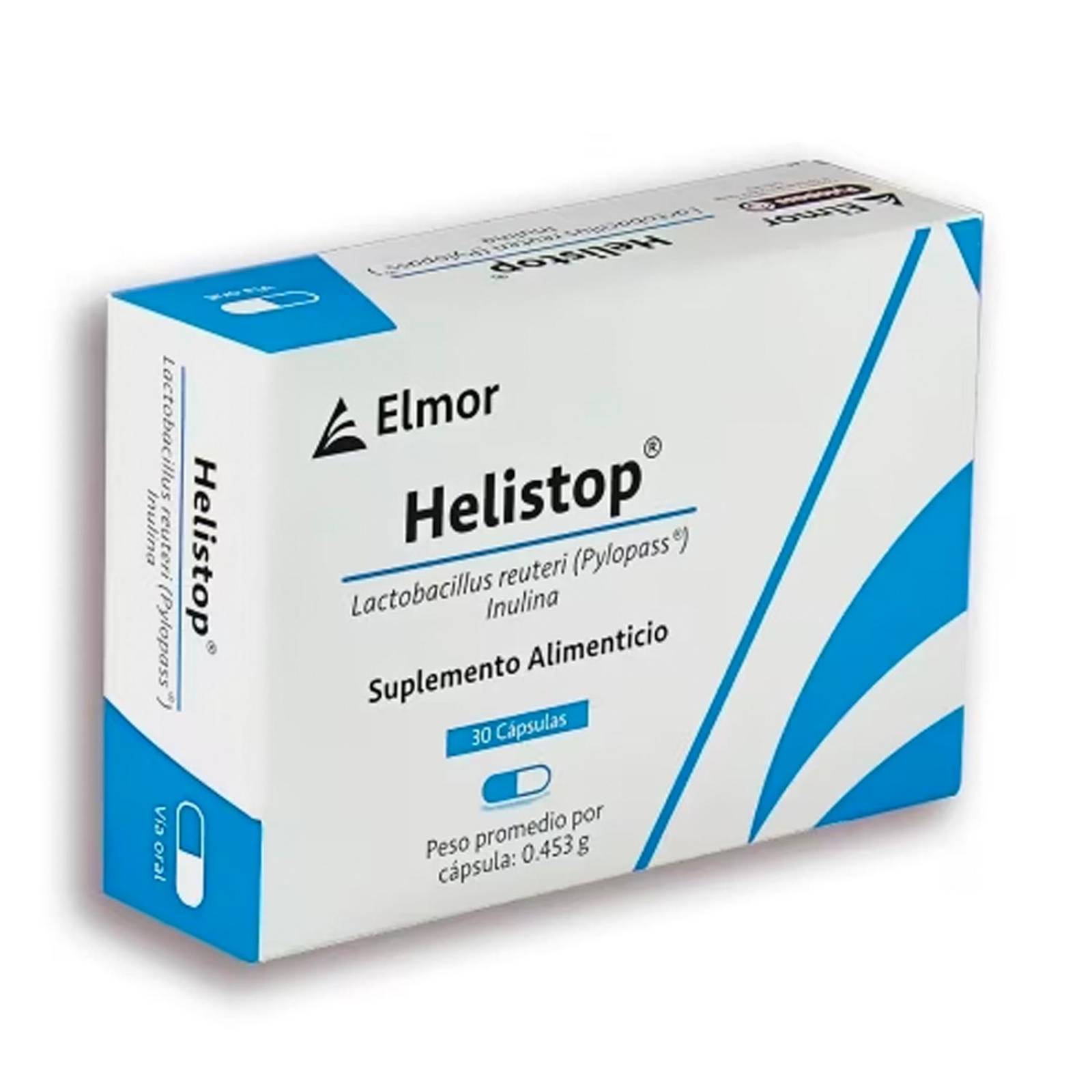 Suplemento Alimenticio Helistop Probióticos 30 Cápsulas 