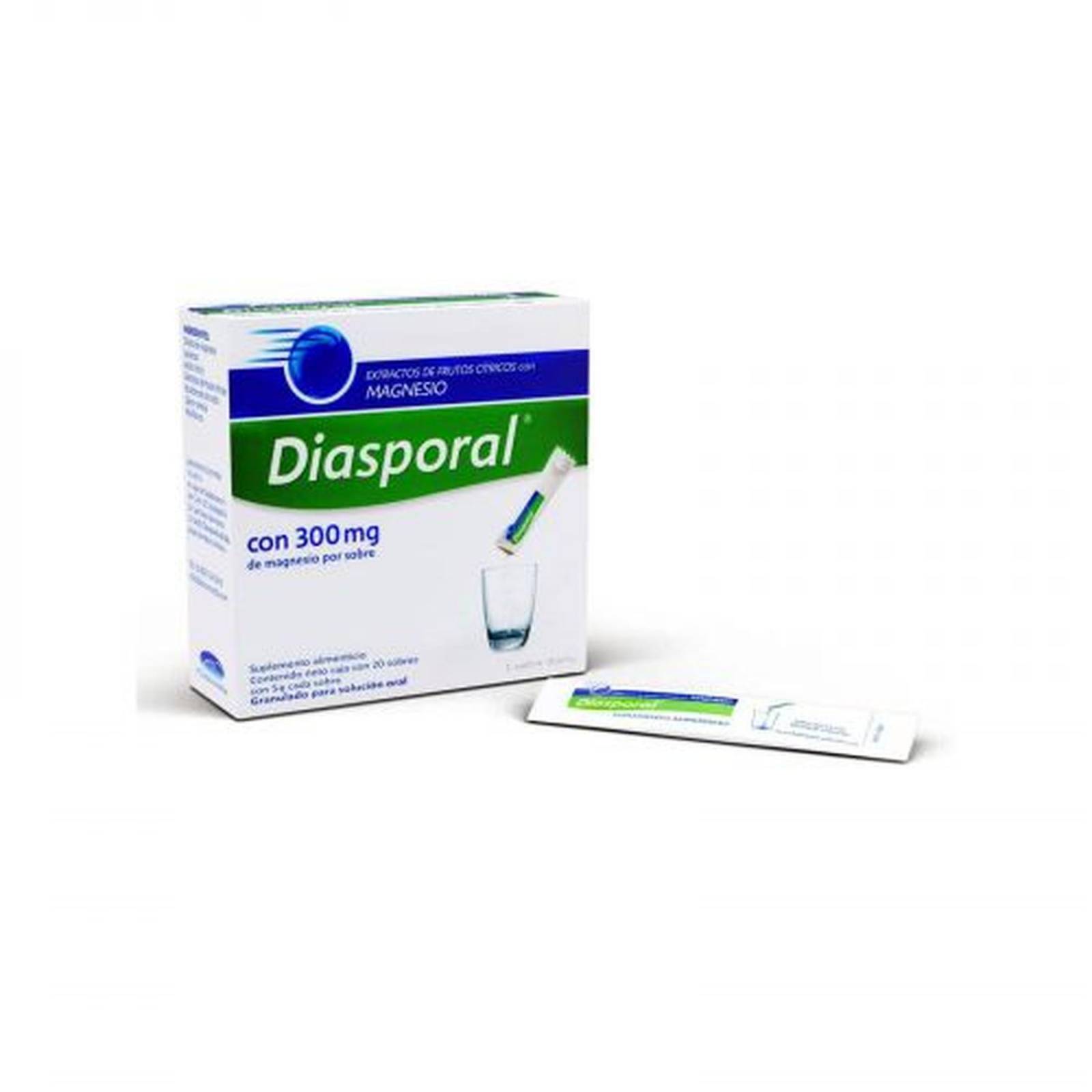 Suplemento Alimenticio Diasporal 20 Sobres 300 mg 