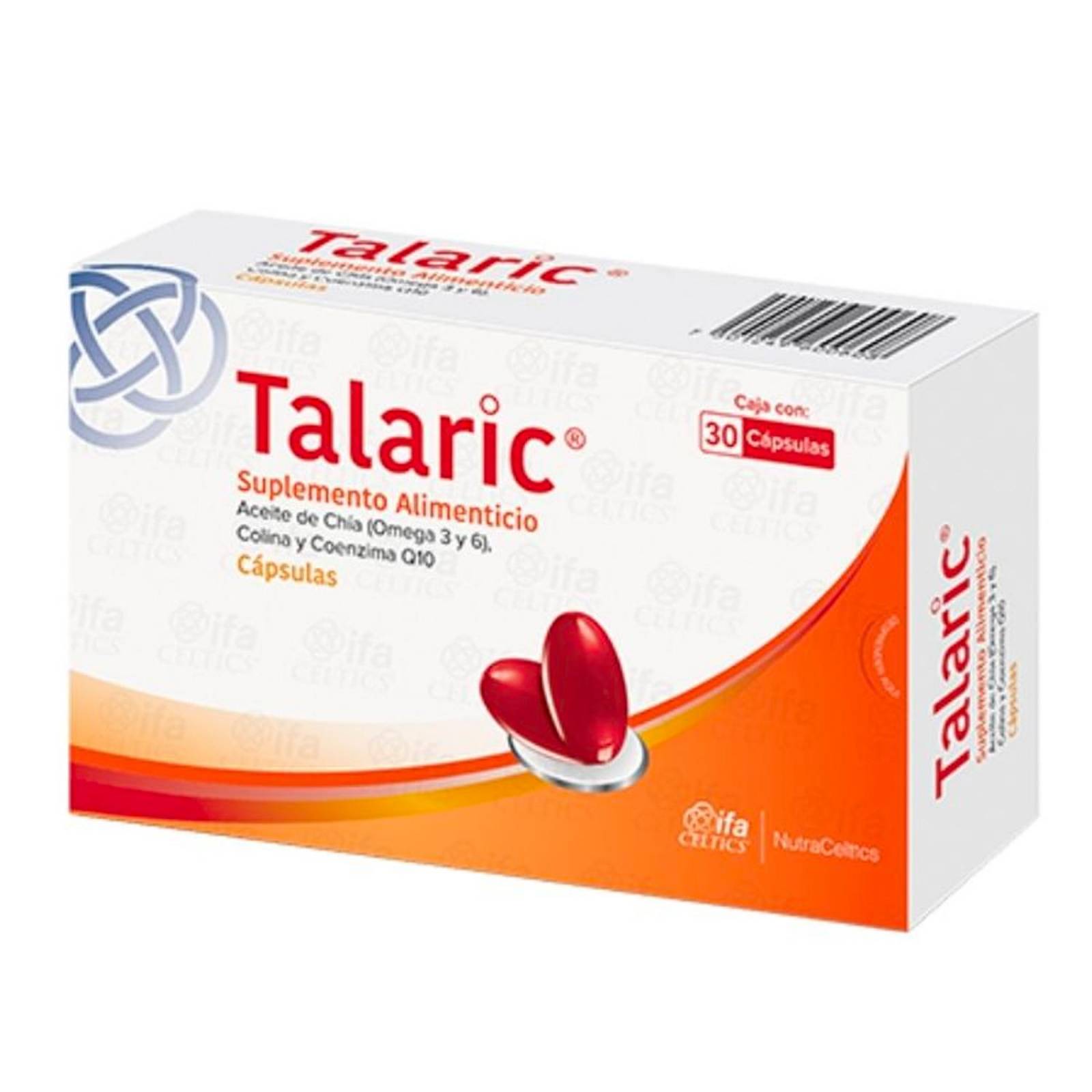 Suplemento Alimenticio Talaric Aceite de Chia 30 Cápsulas 