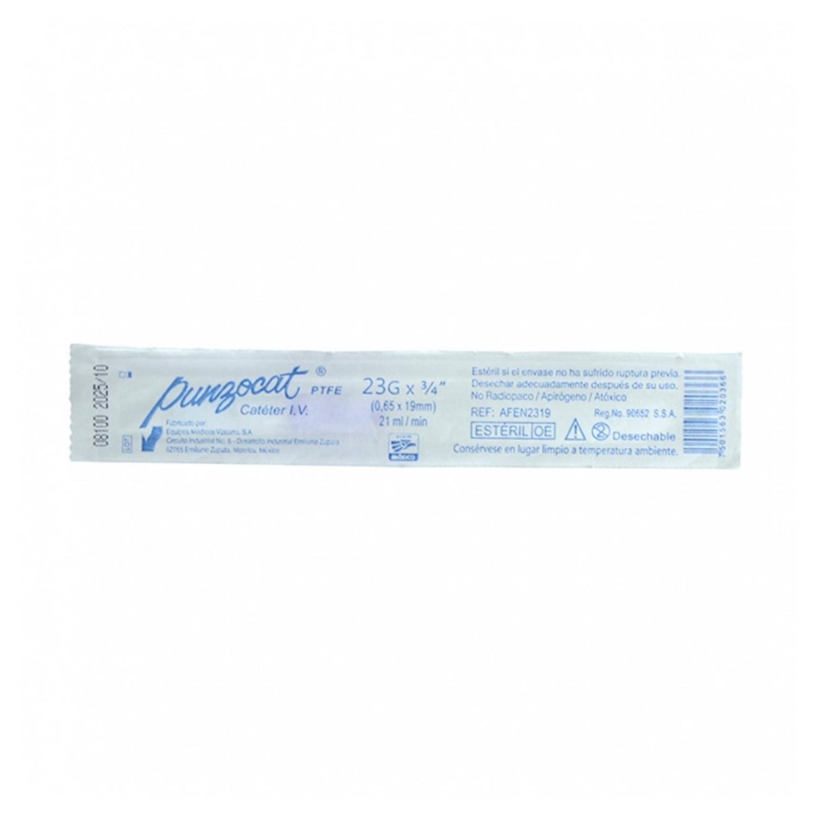 Catéter Punzocat 23x19 mm Violeta 1 pieza