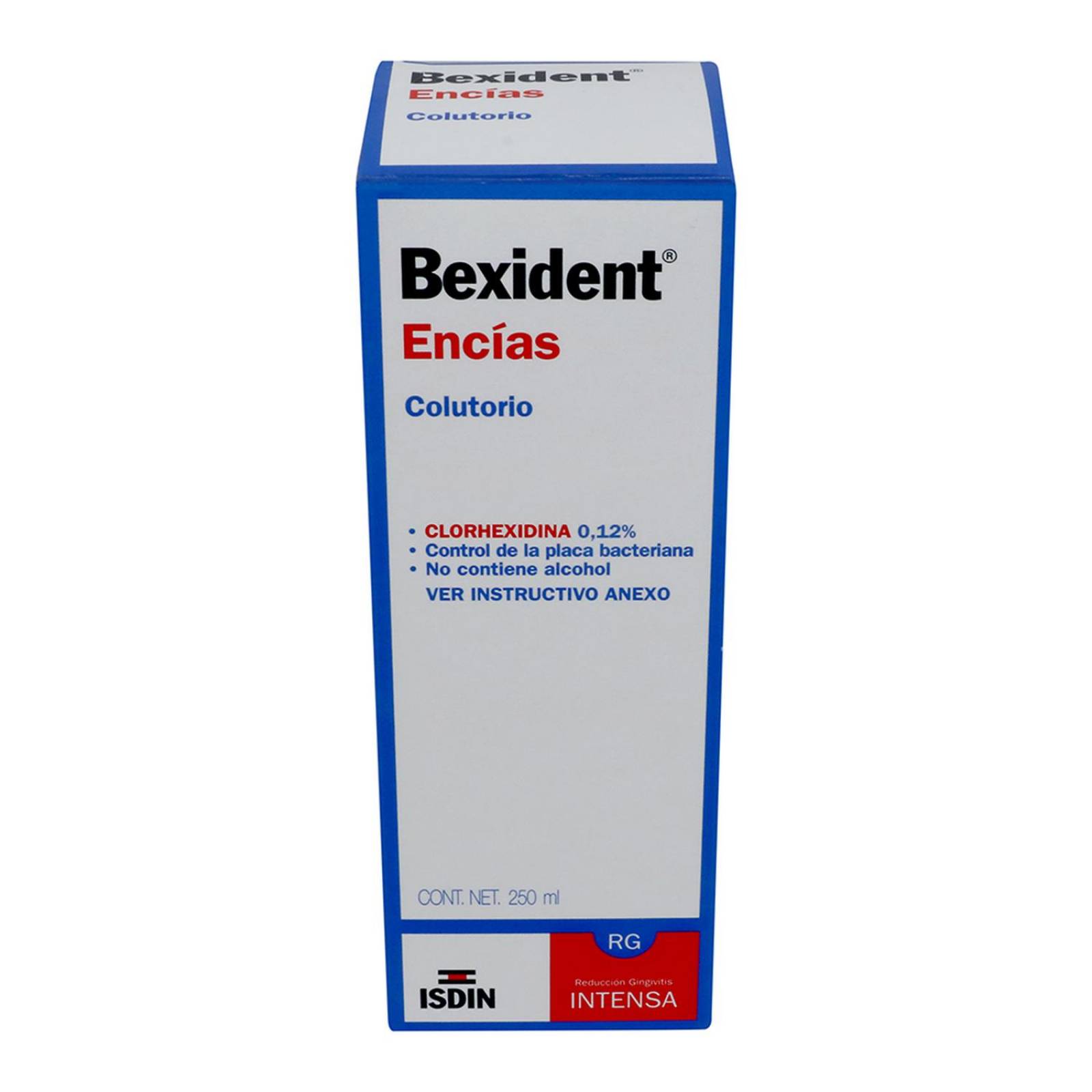 Solución Bucal Bexident Encías Clorhexidina 0.12% 250 ml