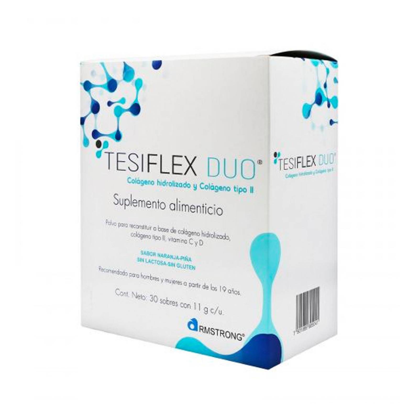Suplemento Alimenticio Tesiflex Duo 30 Sobres de 11 gr 