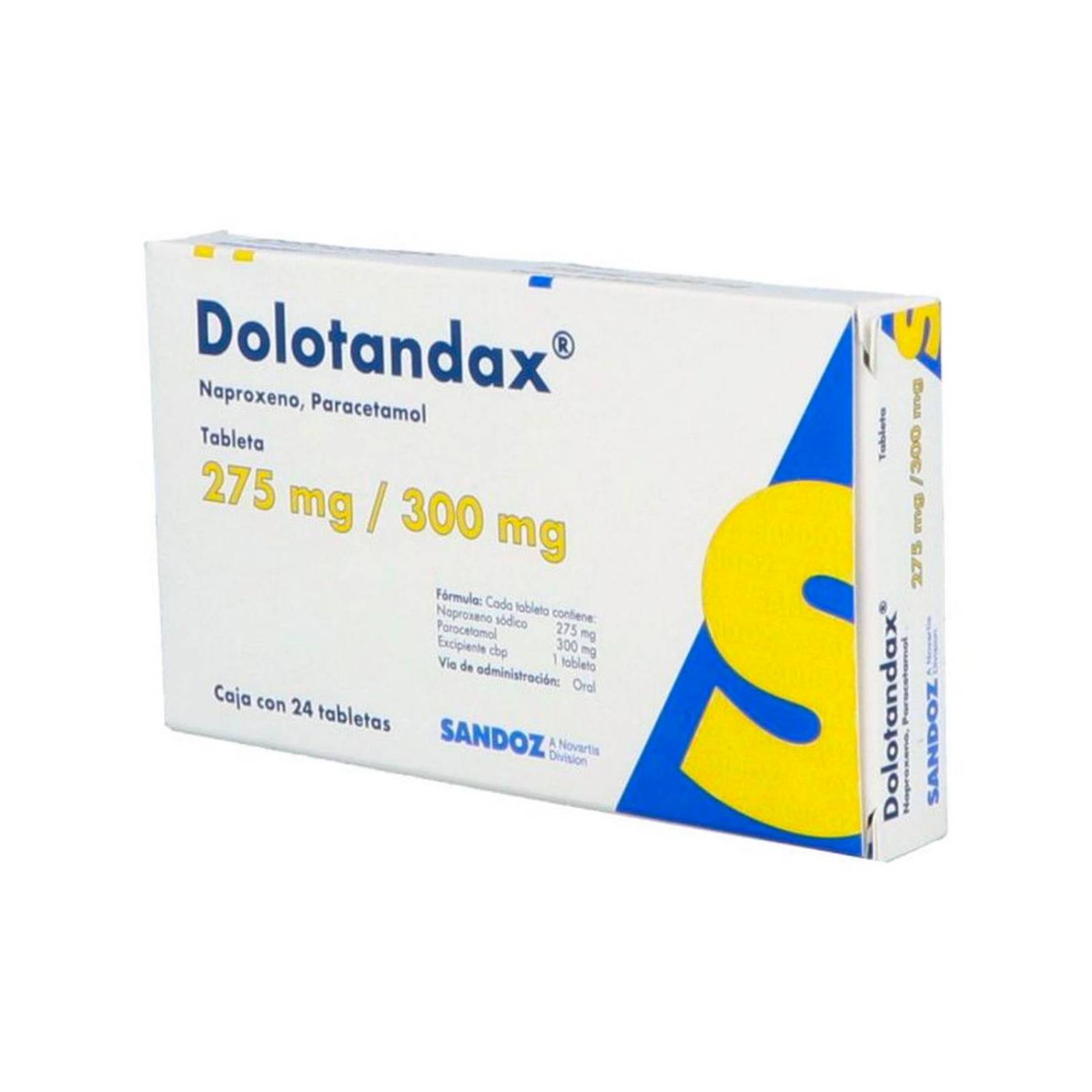 Tabletas Dolotandax 24 tabletas 
