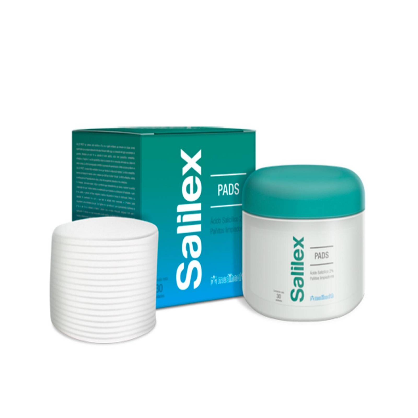 Pads Salilex Ácido Salicílico 2 % 30 piezas 