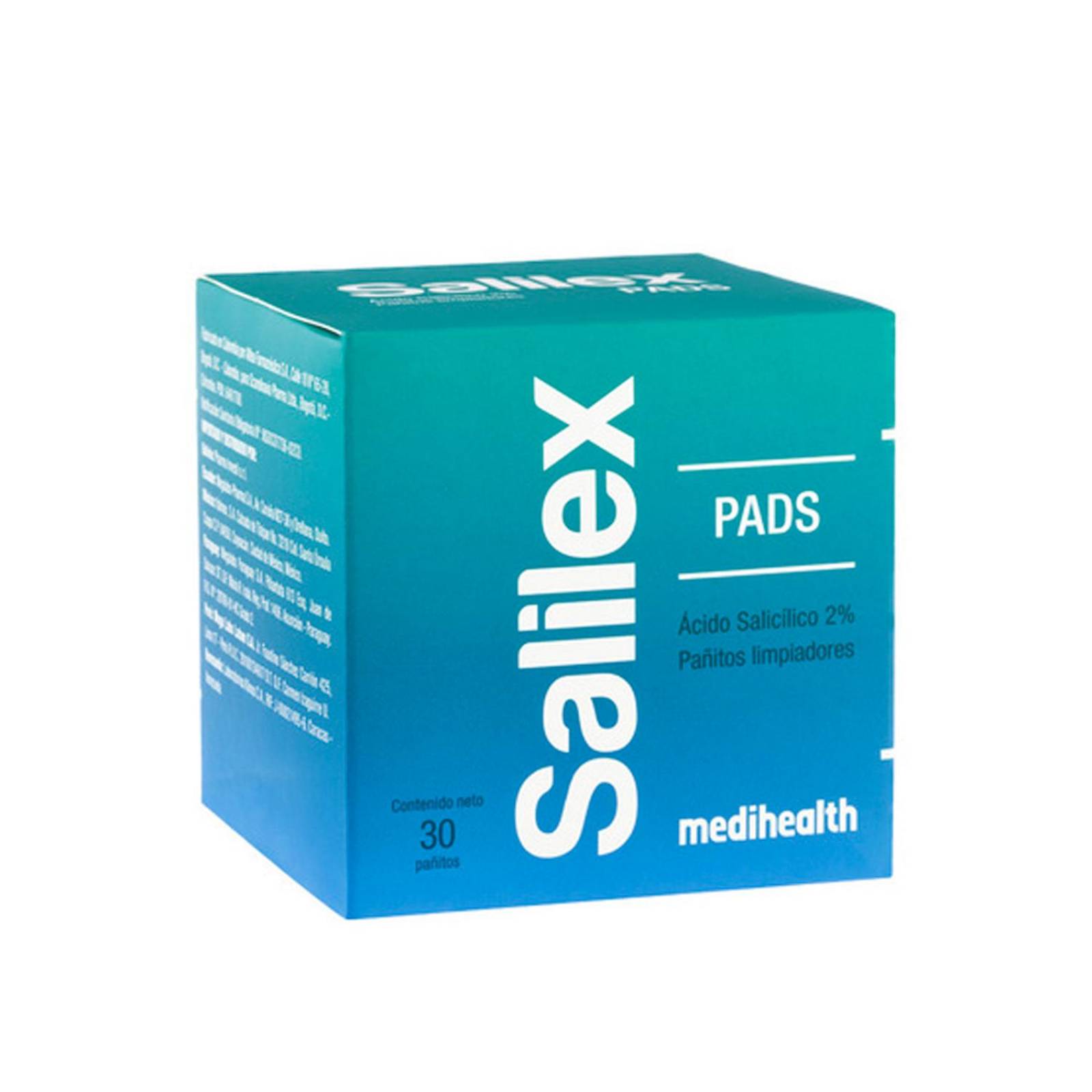 Pads Salilex Ácido Salicílico 2 % 30 piezas 