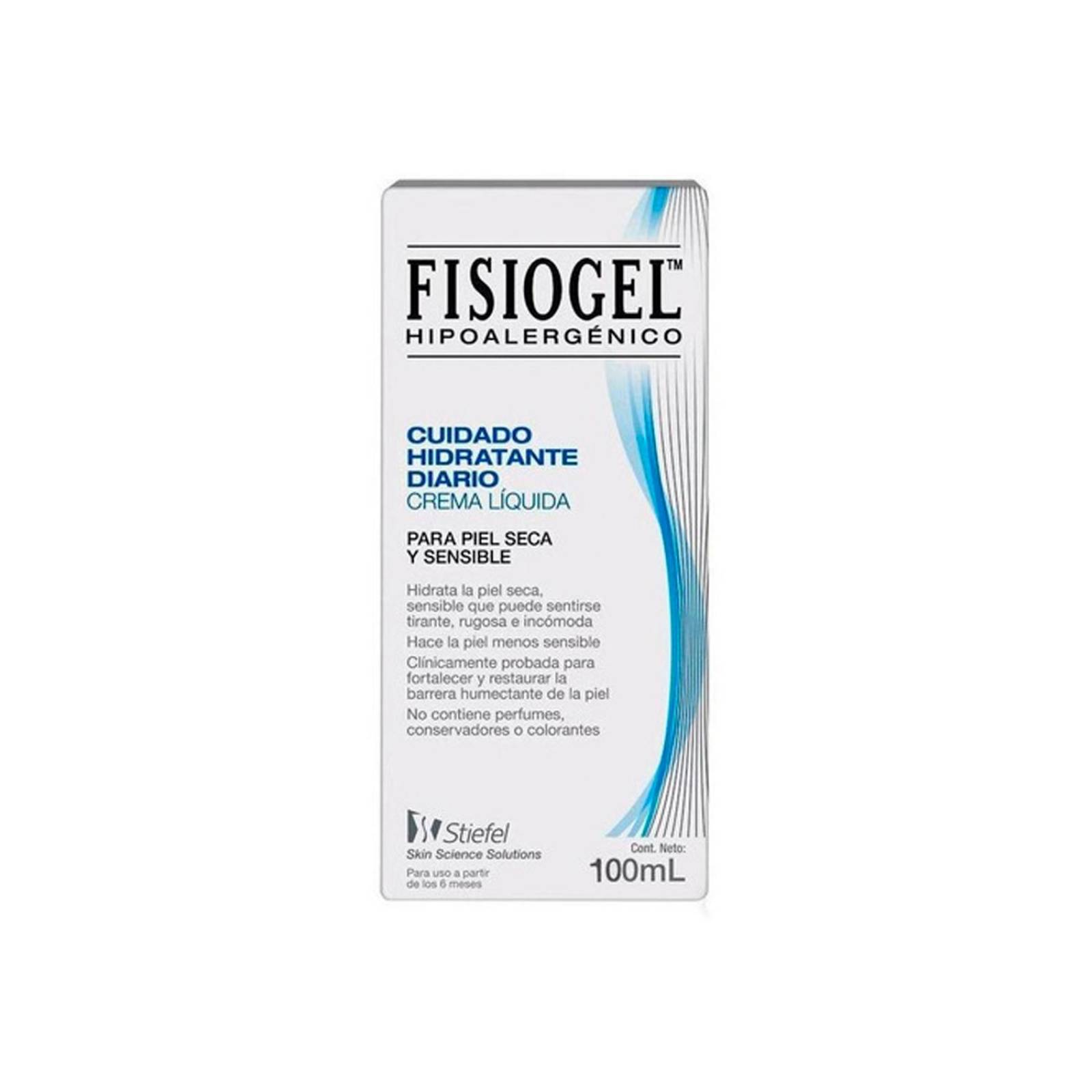 Crema Líquida Fisiogel Hipoalergénico 100 ml 