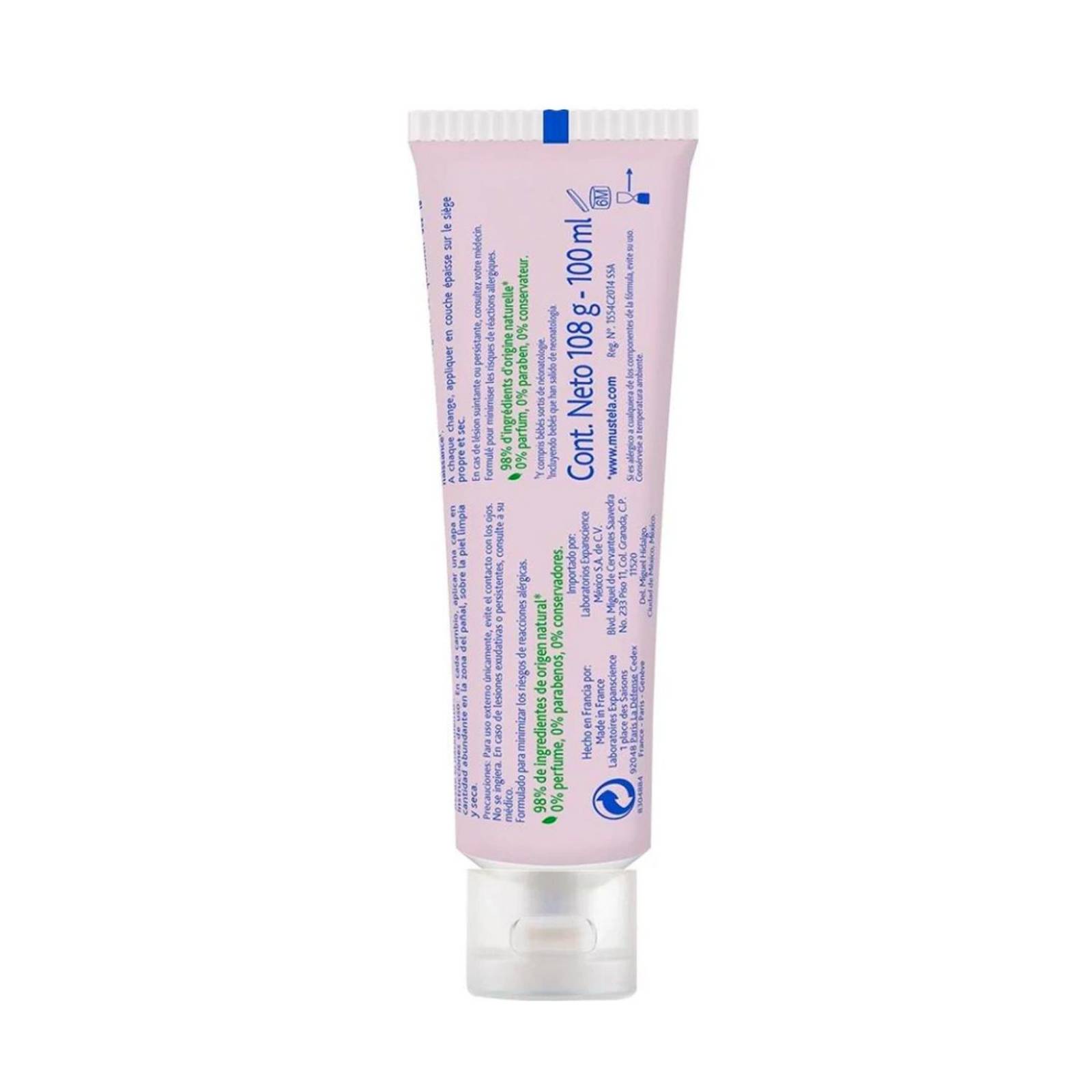 Crema Mustela Contra las Rozaduras 100 ml 